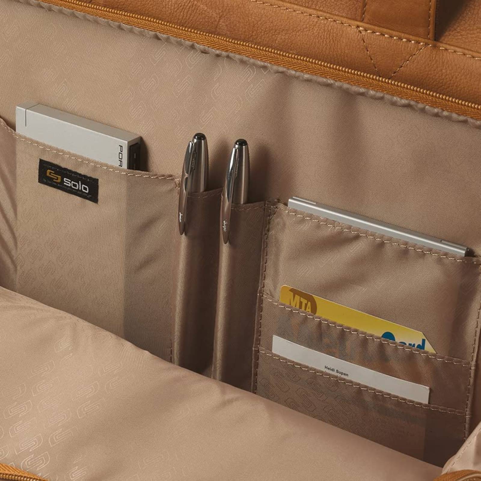 Maletin de Viaje Solo Walker hasta 15.6'' con Ruedas -Cafe