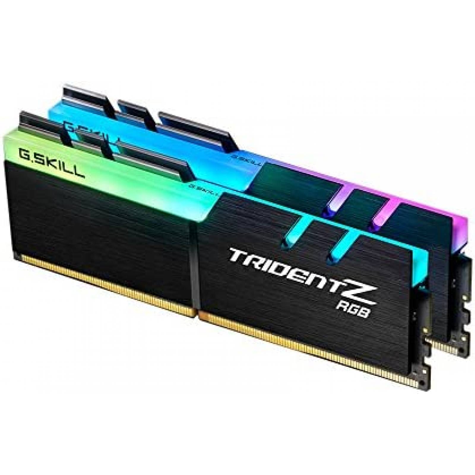 2 Memoria RAM G.Skill Trident Z RGB DDR4 8GB 3600MHz -Negro