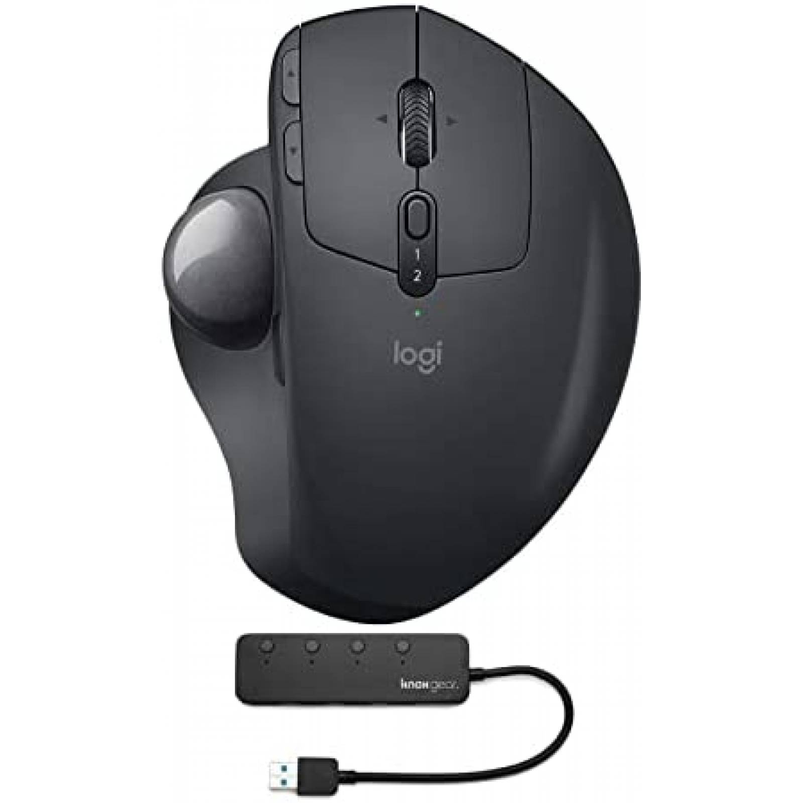 Mouse Inalambrico Logitech MX ERGO Plus con Trackball -Negro