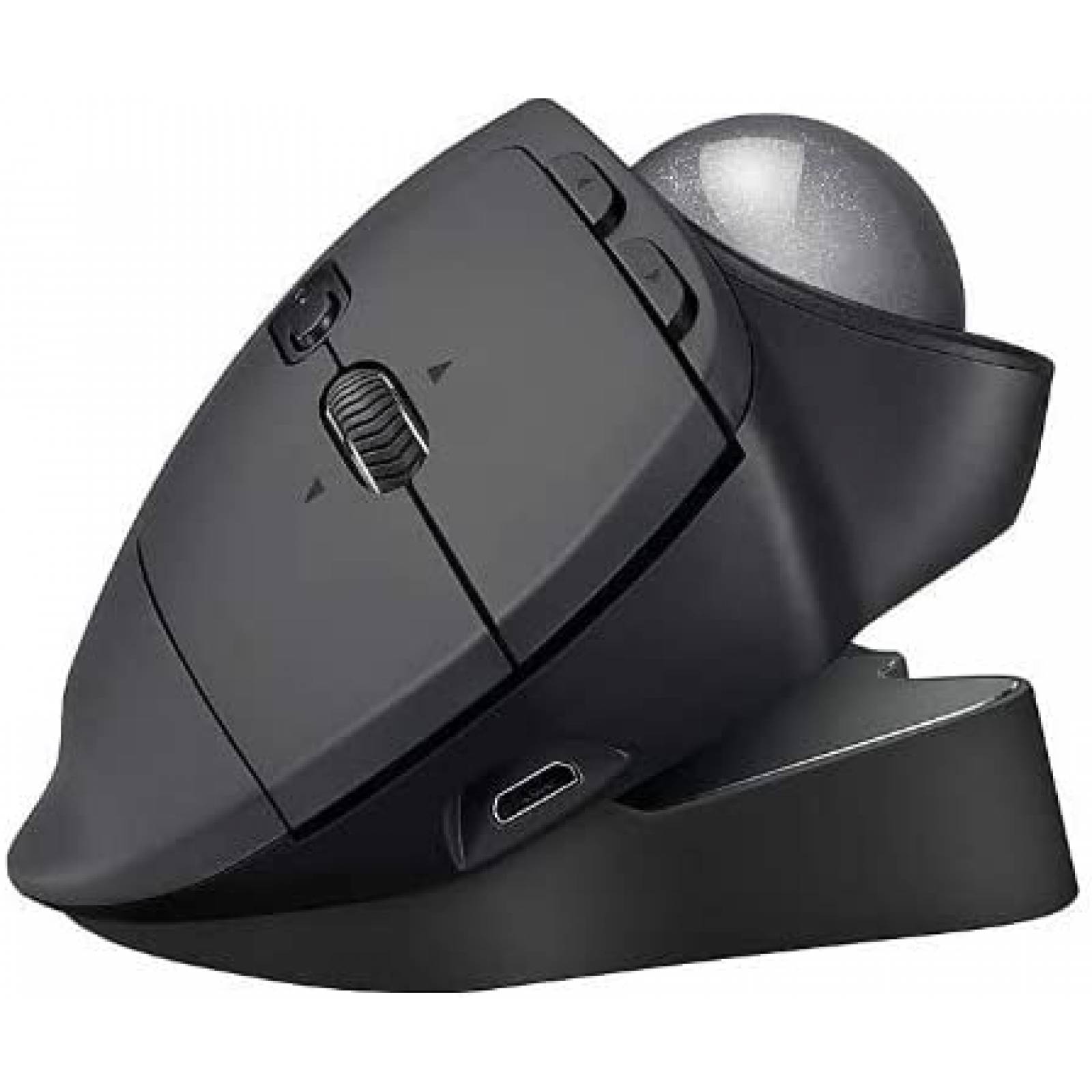 Mouse Inalambrico Logitech MX ERGO Plus con Trackball -Negro