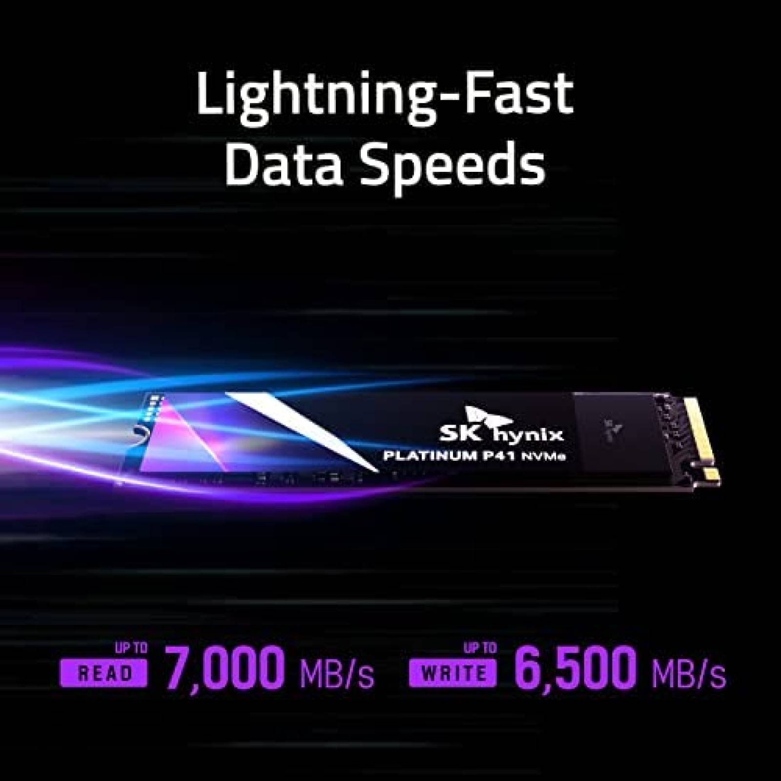 Disco Solido SSD SK hynix Platinum P41 1TB PCIe NVMe Gen4