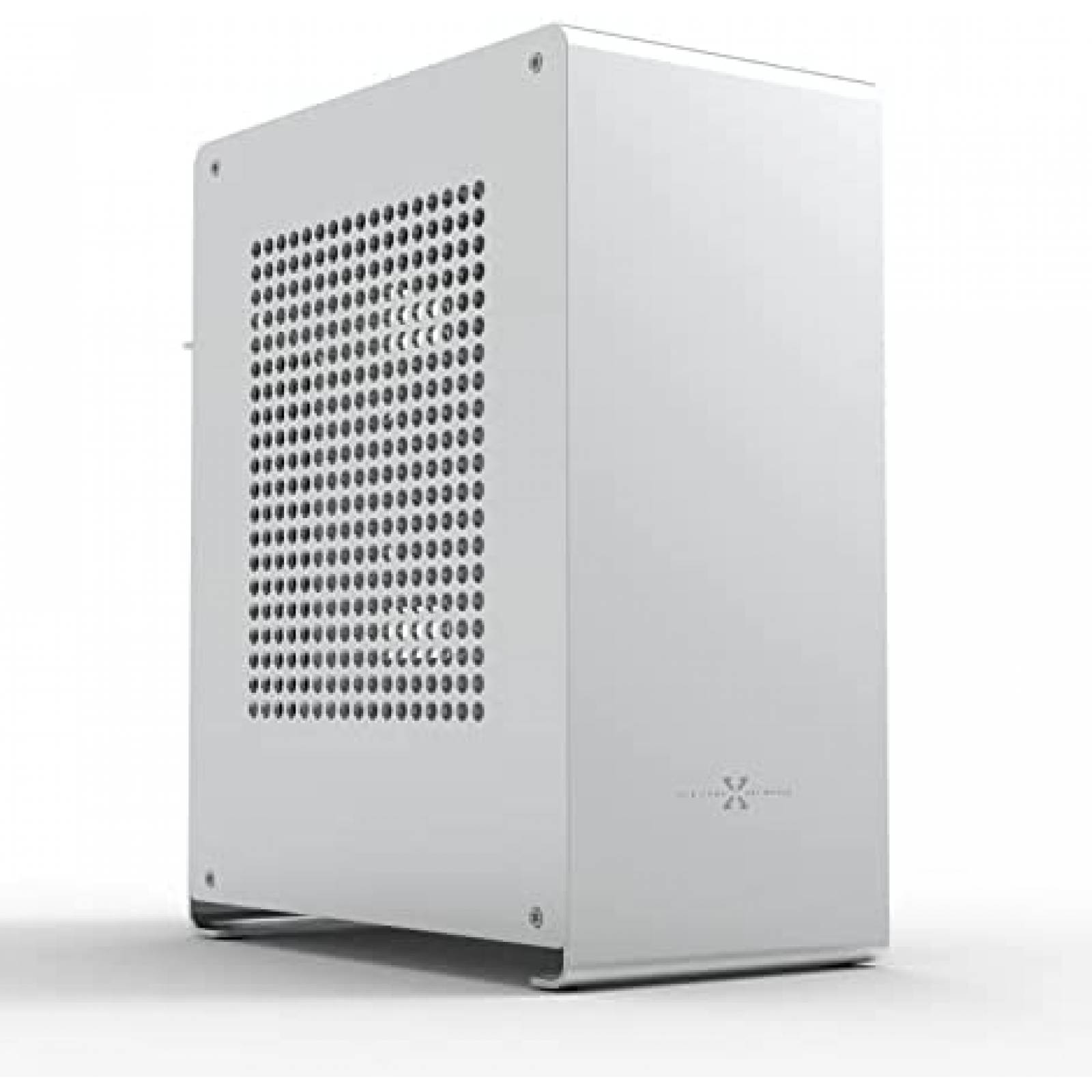 Gabinete PC ZZEW Resistente Pequeño Aluminio -Blanco