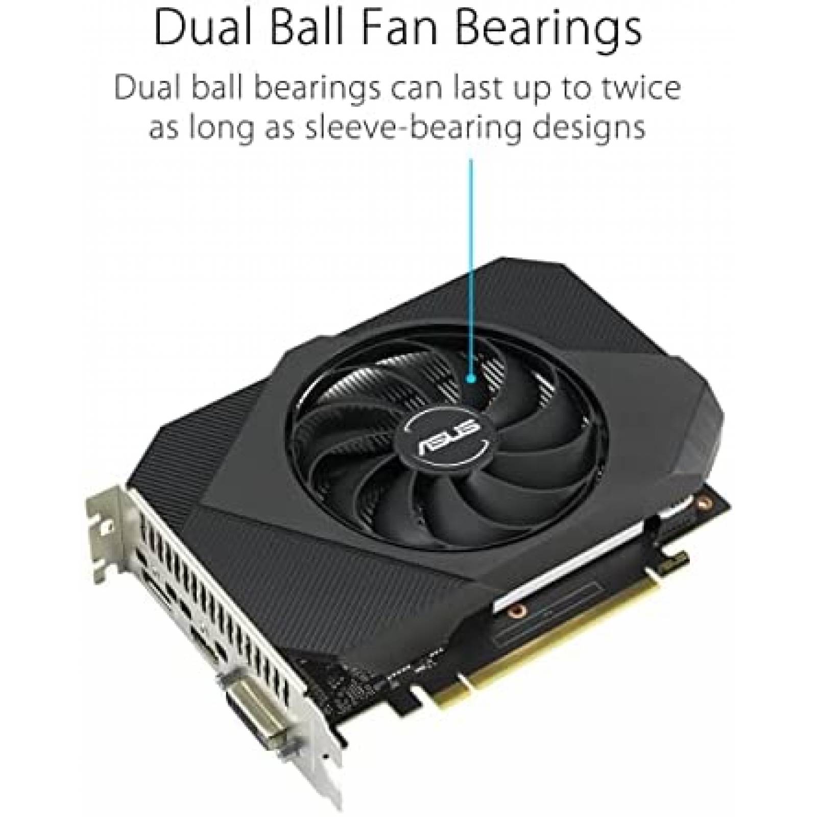 Tarjeta Grafica ASUS Phoenix NVIDIA GeForce GTX 1630 4GB