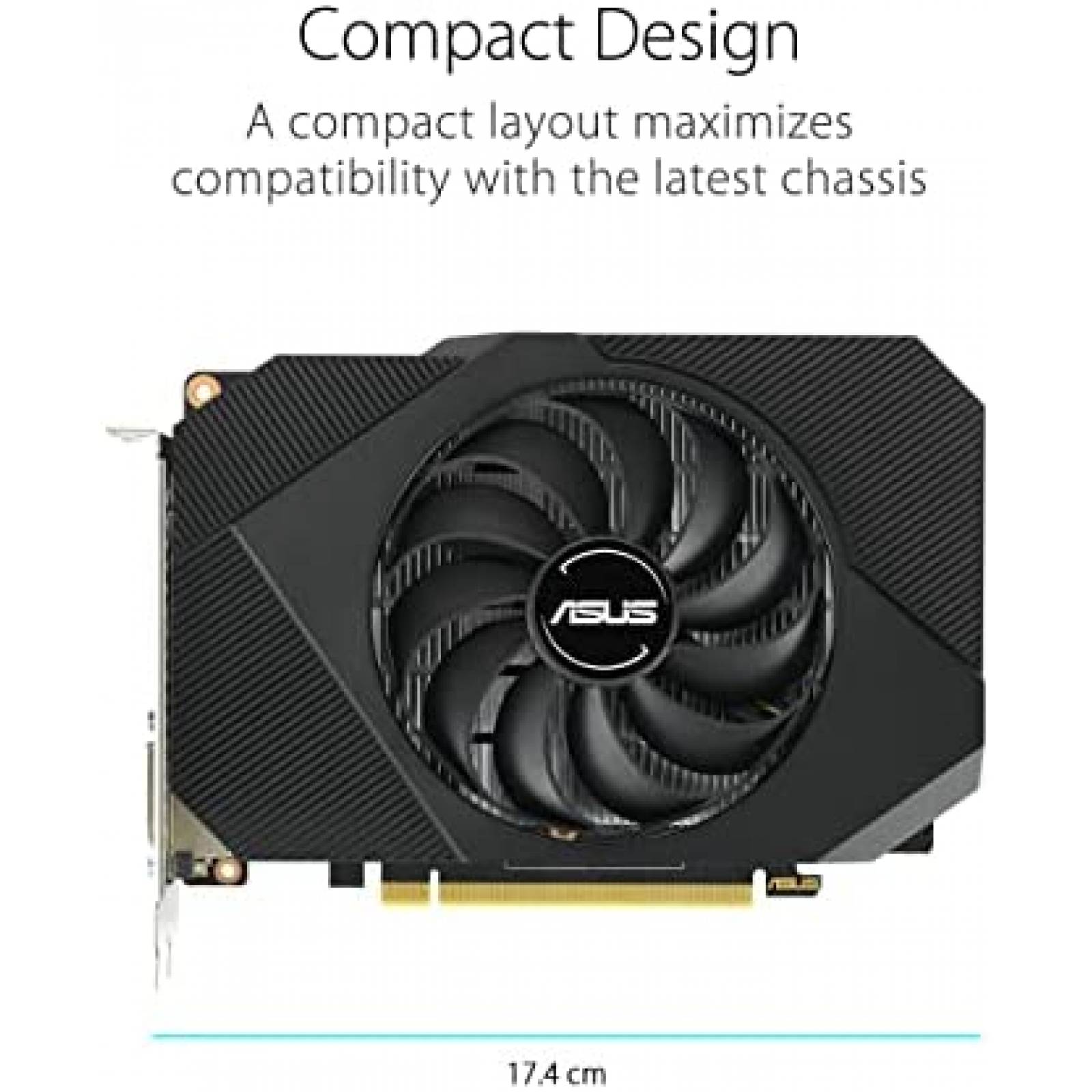 Tarjeta Grafica ASUS Phoenix NVIDIA GeForce GTX 1630 4GB