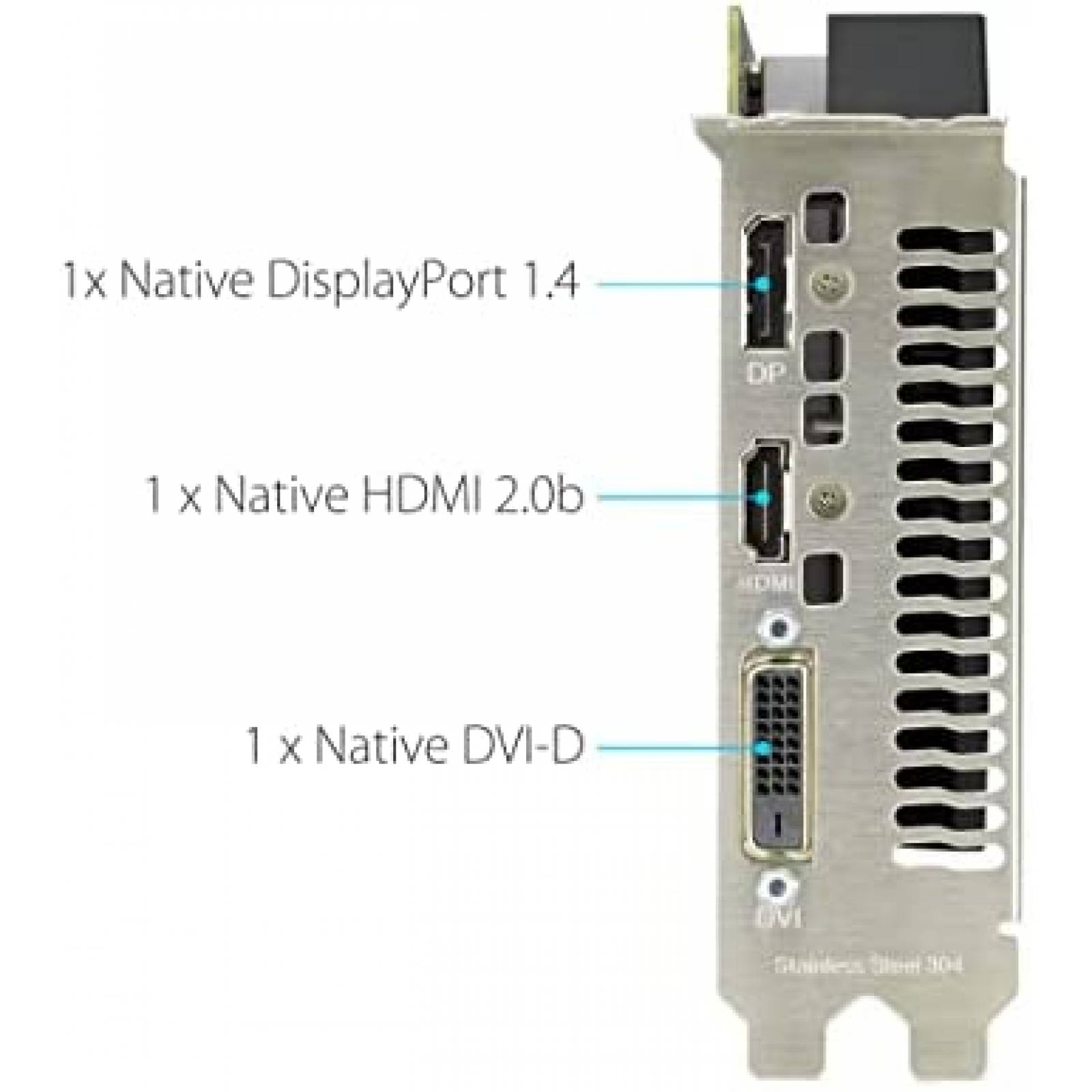 Tarjeta Grafica ASUS Phoenix NVIDIA GeForce GTX 1630 4GB