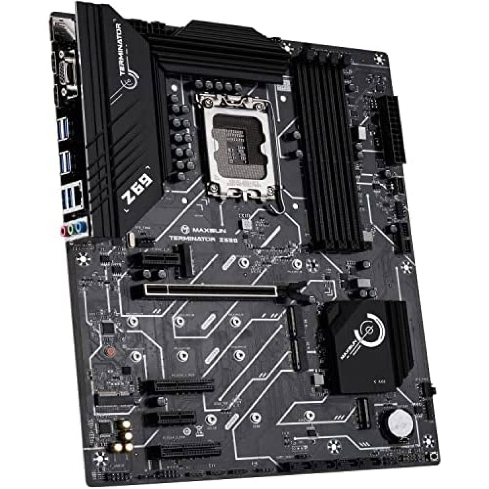 Tarjeta Madre CPU MAXSUN Intel Core DDR4, PCIe 4 Negro