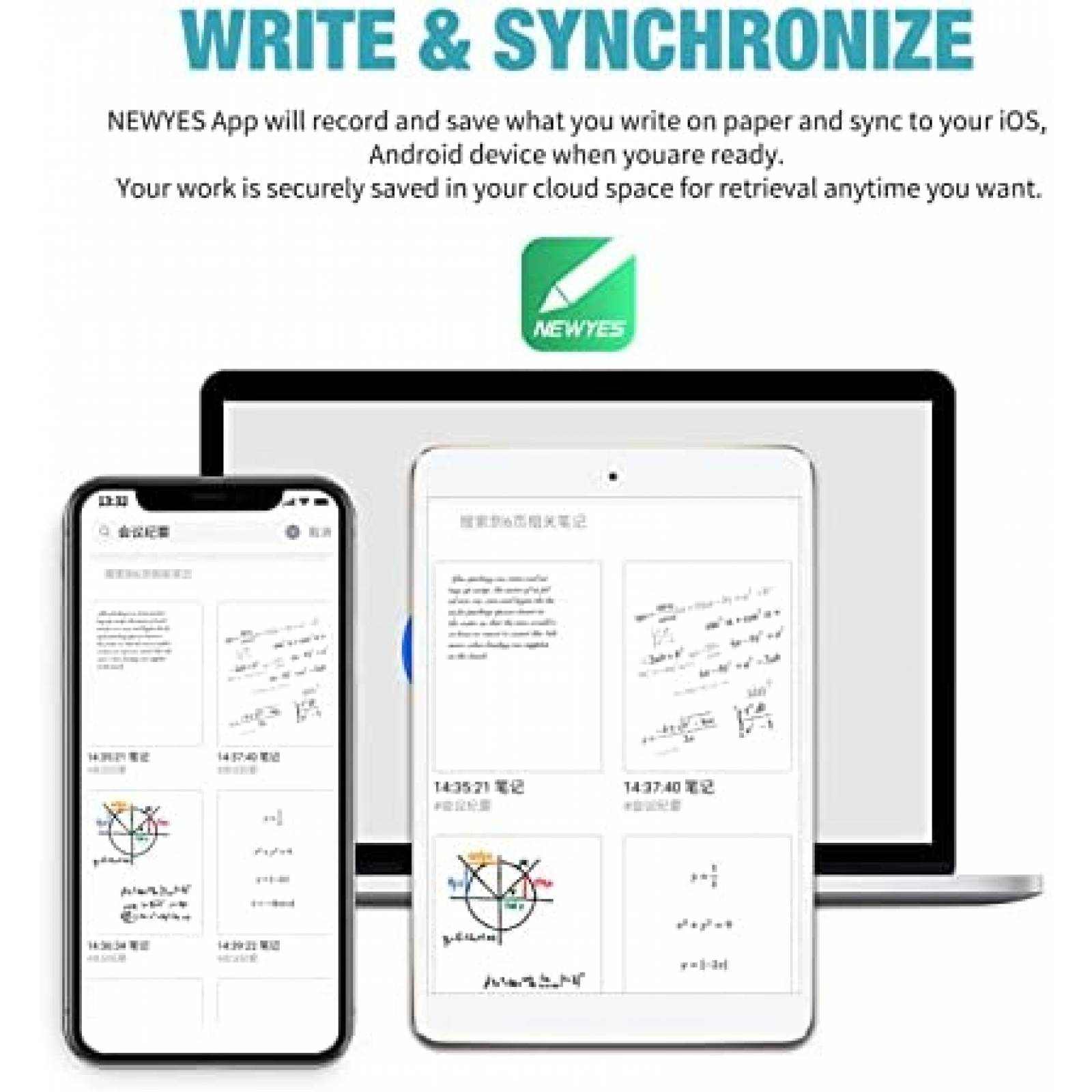 Smartpen NEWYES SyncPen3 Set Pluma Digital + Smart Notebook