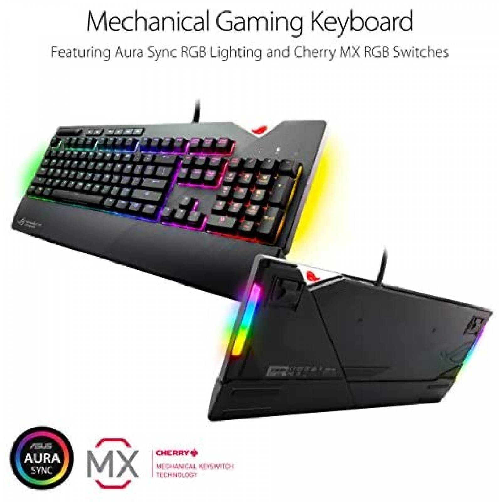 Teclado Mecanico ASUS ROG Strix Flare Retroiluminado -Negro