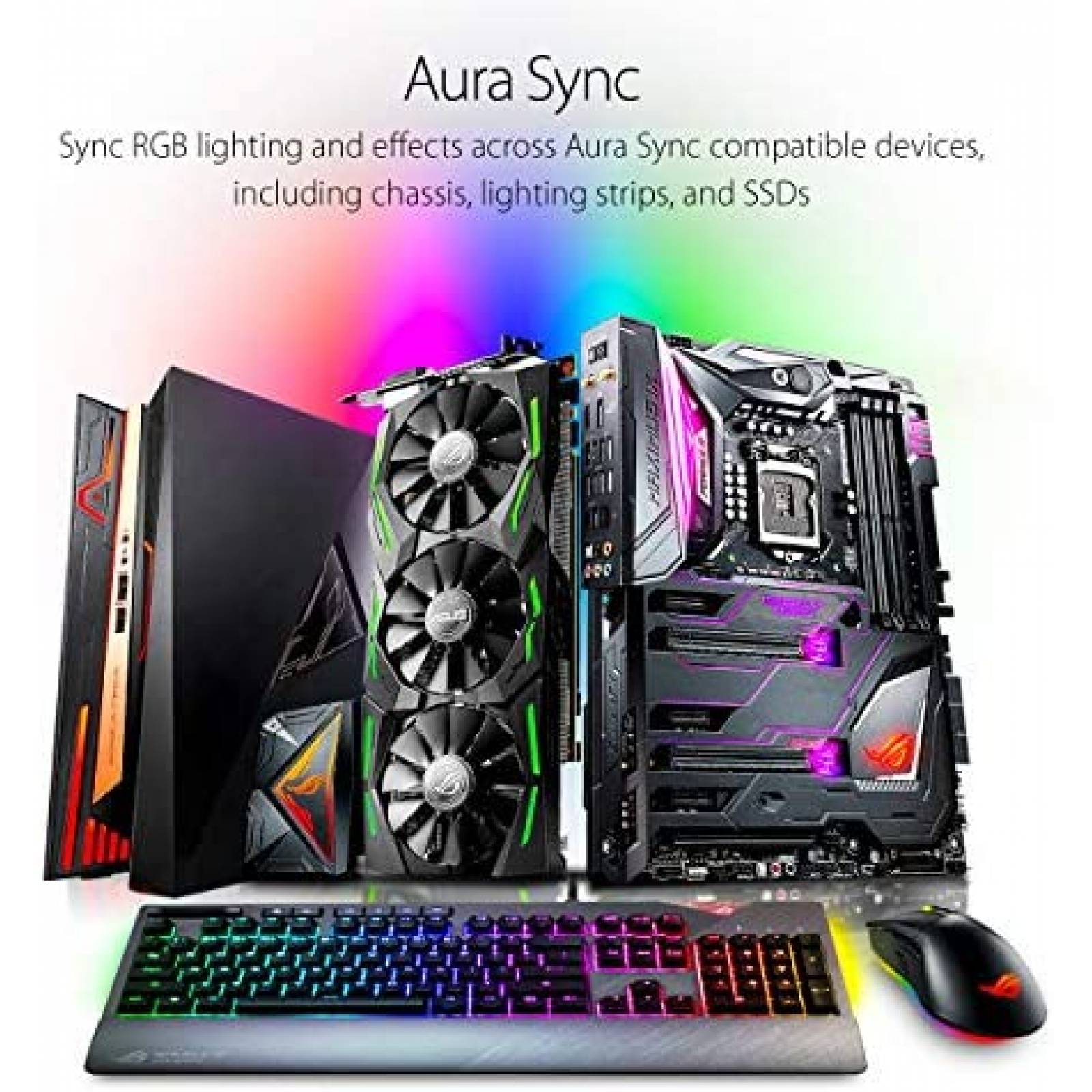 Teclado Mecanico ASUS ROG Strix Flare Retroiluminado -Negro