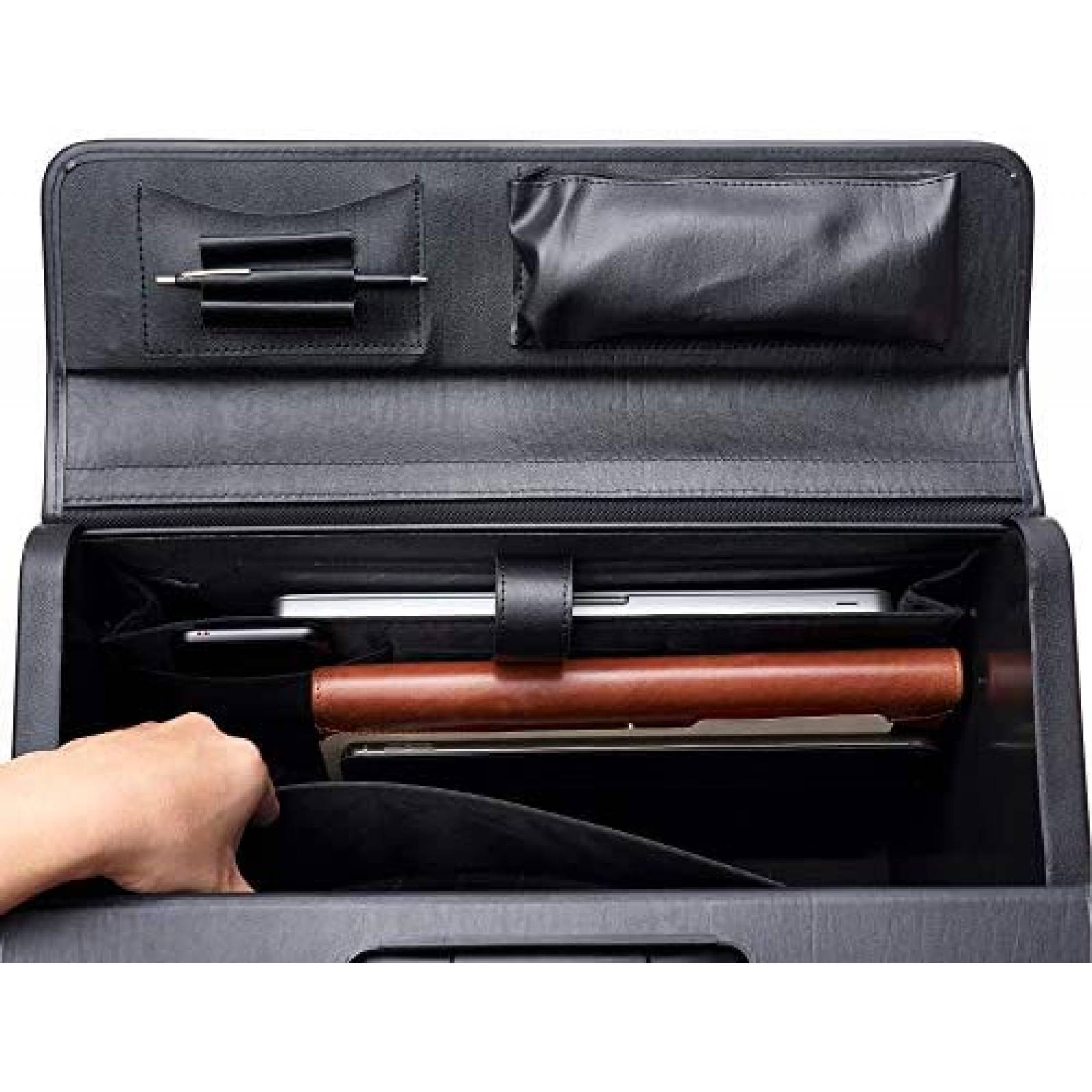 Maleta de Viaje Alpine Swiss para Laptop con Ruedas -Negro