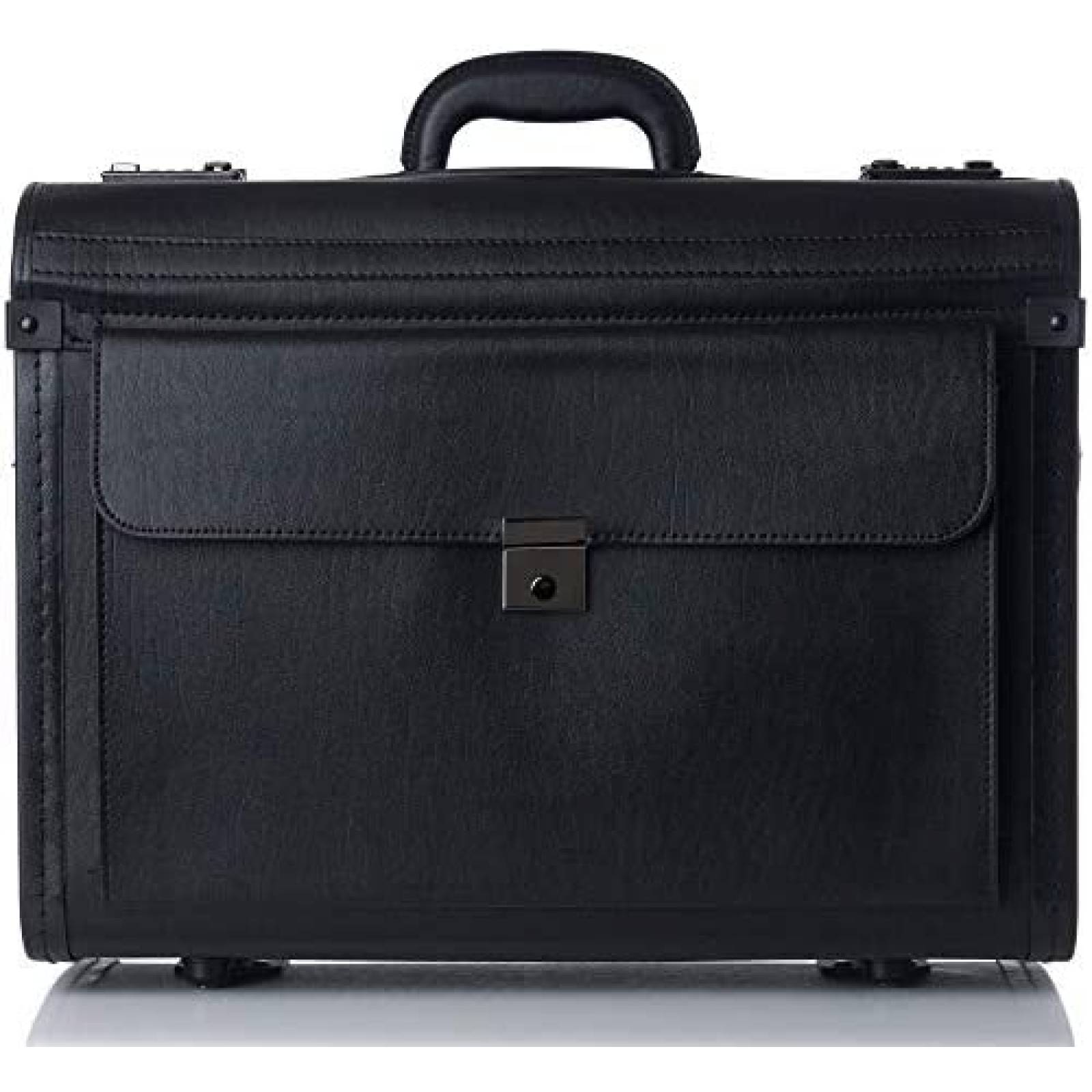 Maleta de Viaje Alpine Swiss para Laptop con Ruedas -Negro