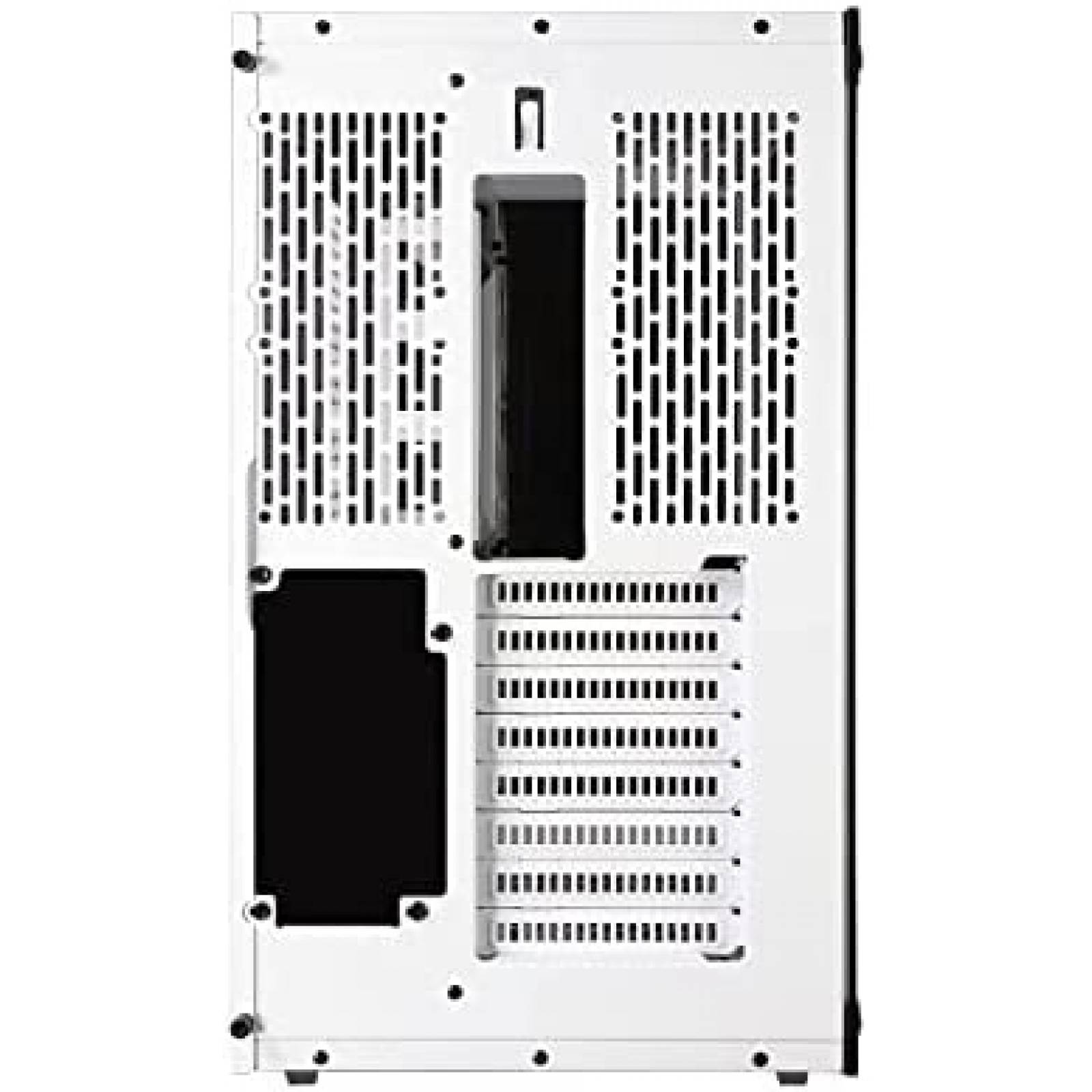 Gabinete PC TALIUS Resistente Vidrio Templado Gamer -Blanco