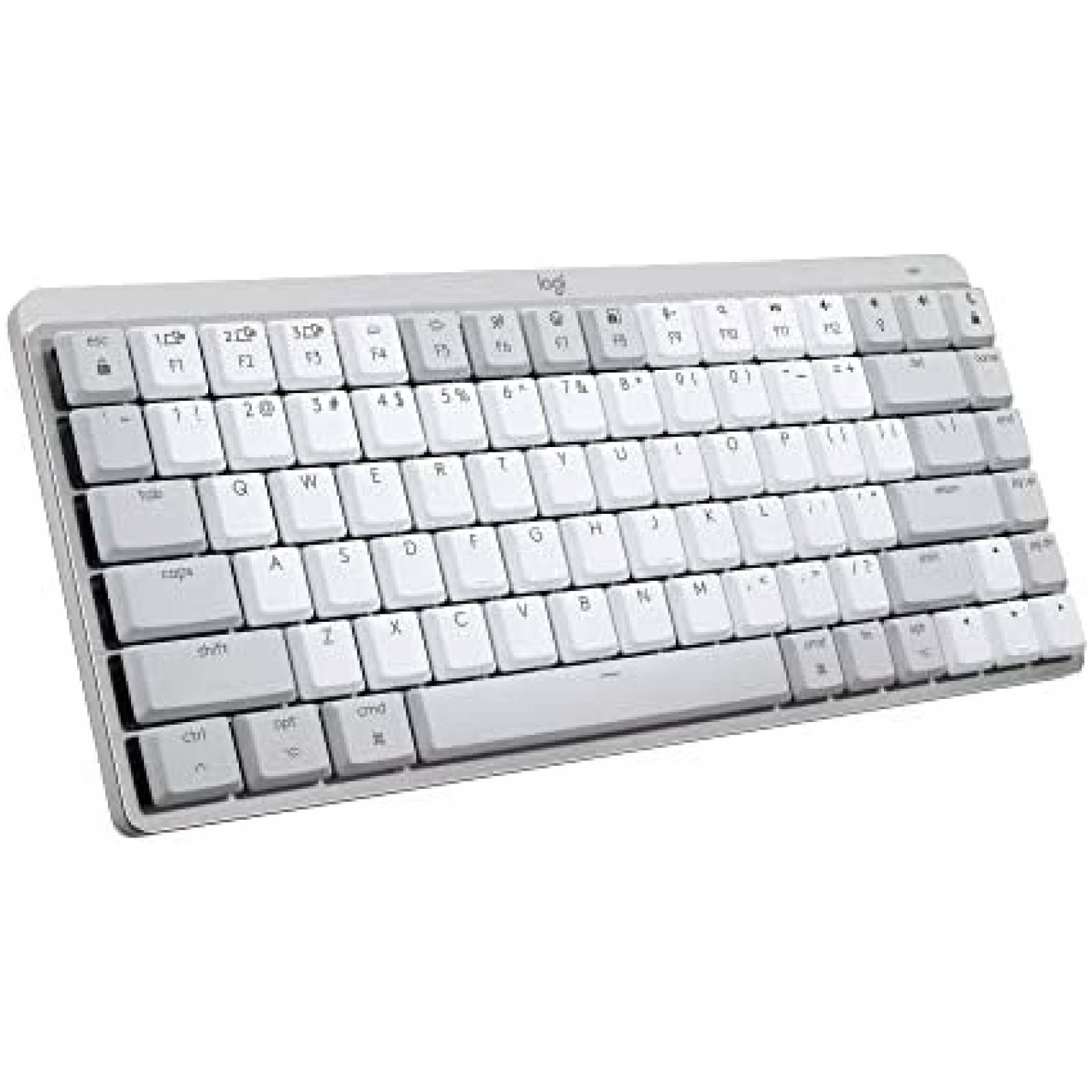 Teclado LOGITECH Mecanico Ergonomico Retroiluminado -Blanco