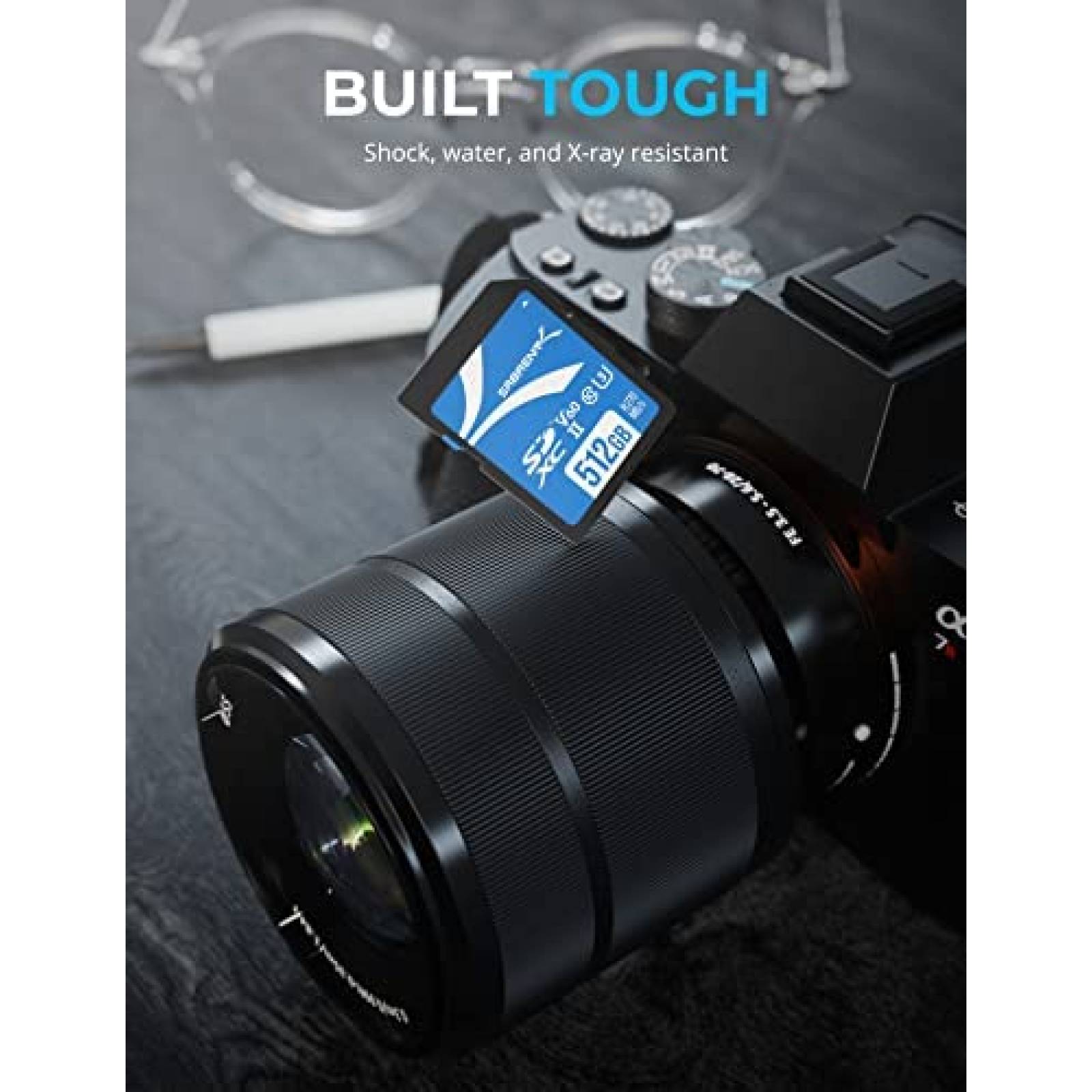 Tarjeta de Memoria SD Sabrent TL60 UHS-II Rocket V60 512GB
