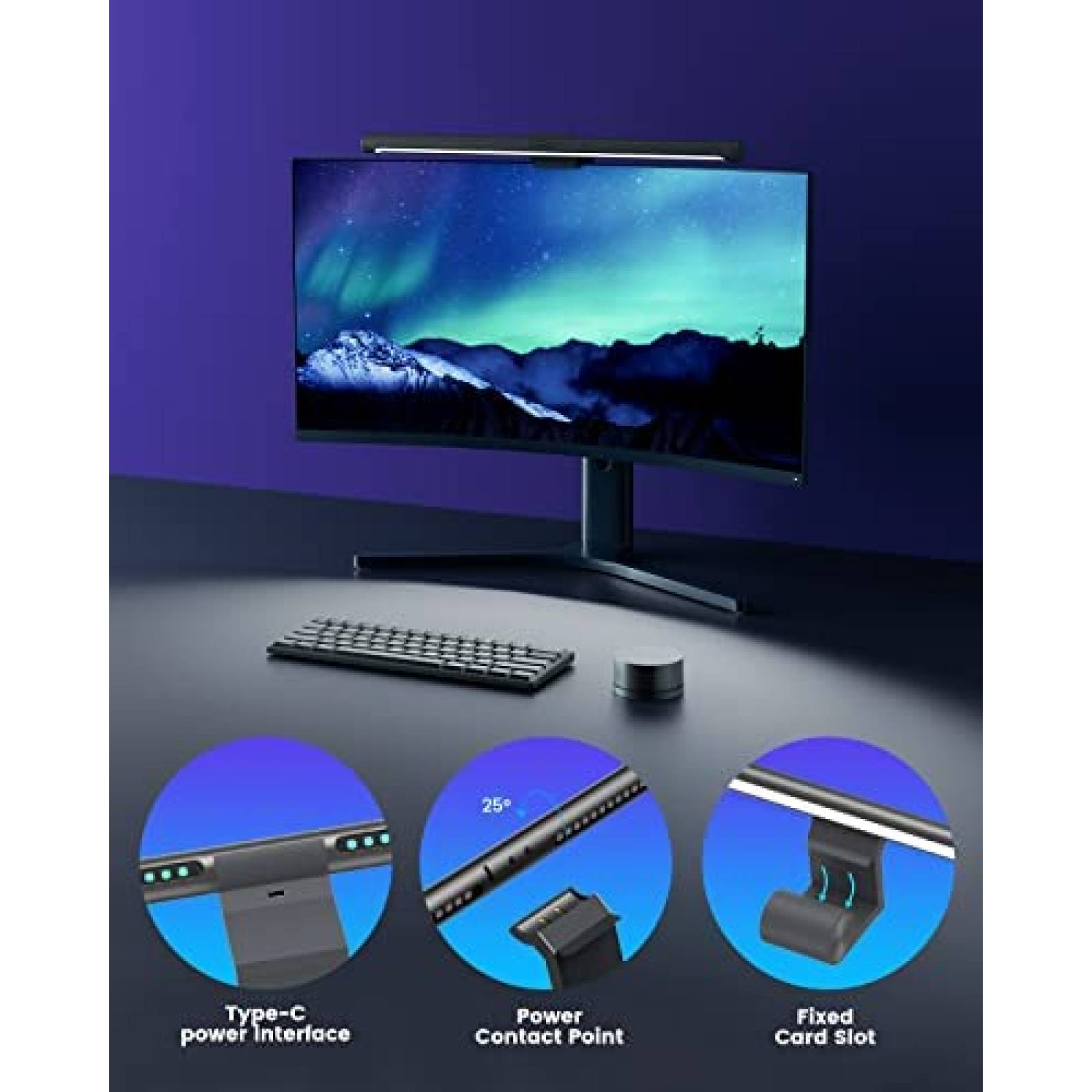 Lampara USB YEELIGHT Barra LED Inteligente para Monitor