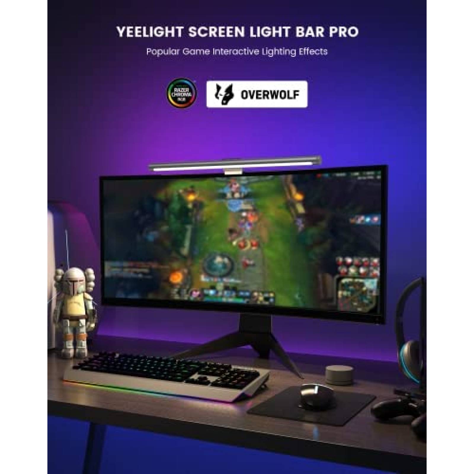 Lampara USB YEELIGHT Barra LED Inteligente para Monitor
