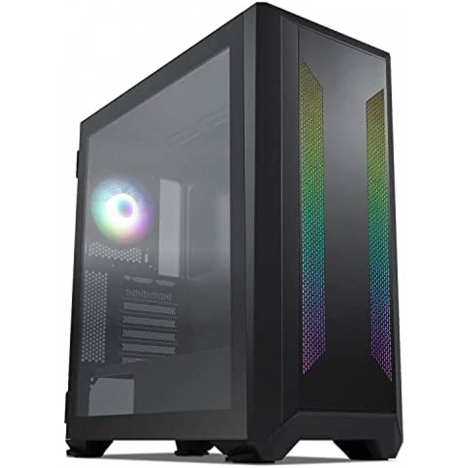 Gabinete PC DARKROCK Resistente Vidrio Templado RGB -Negro