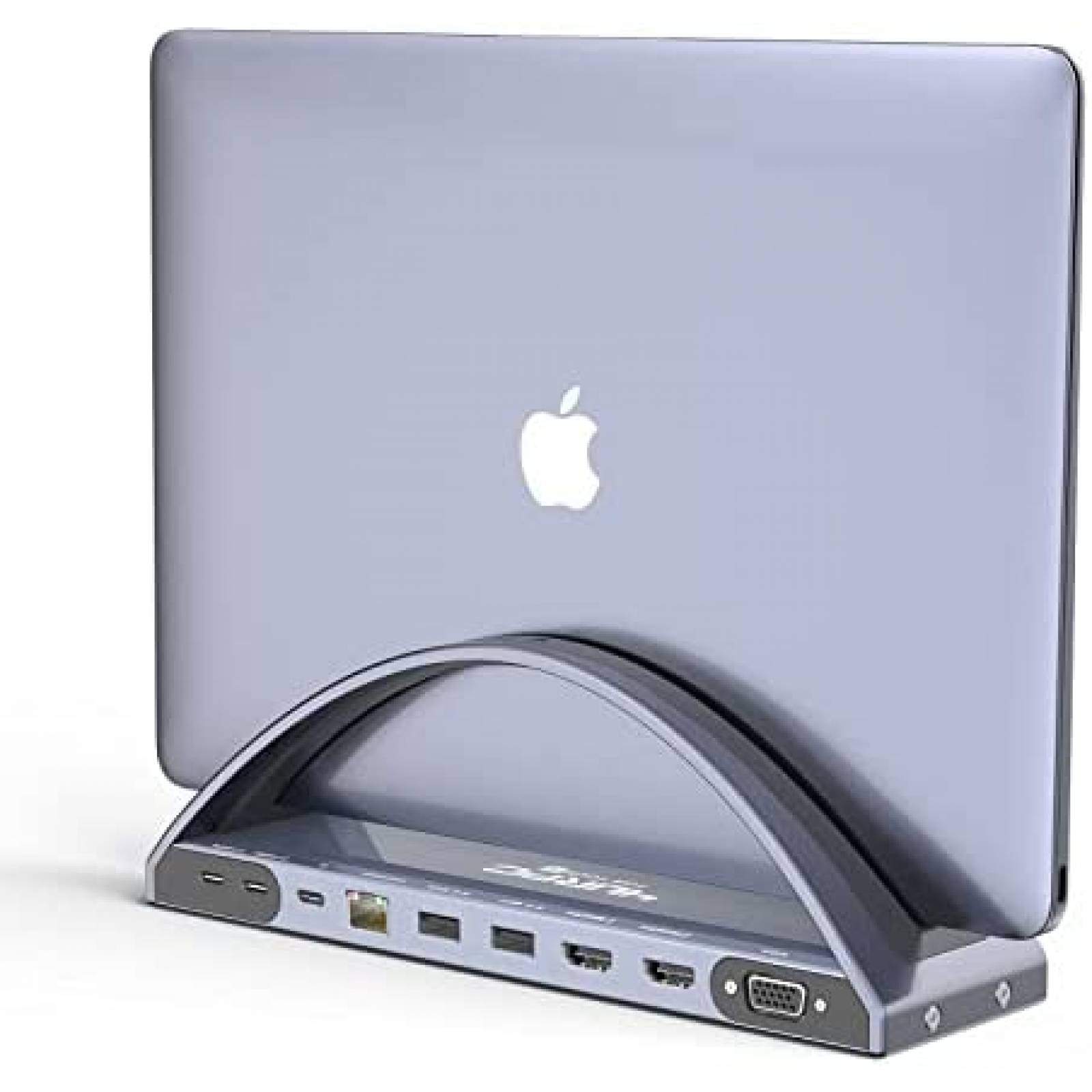 Docking Station USB-C Artist Unknown Para MacBook Pro -Plata
