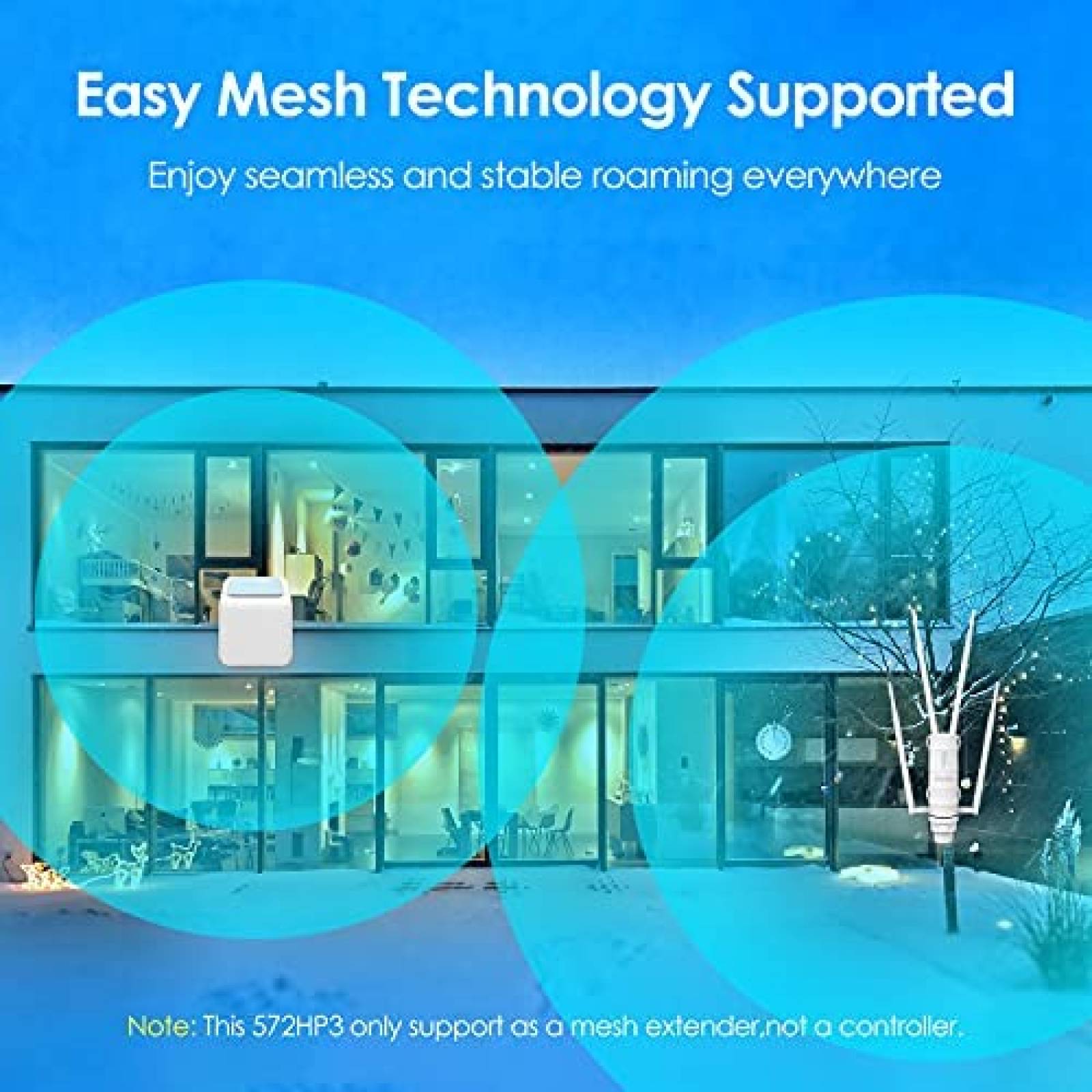 Repetidor WiFi WAVLINK AC1200 2.4Ghz 5Ghz 1200Mbits 802.11