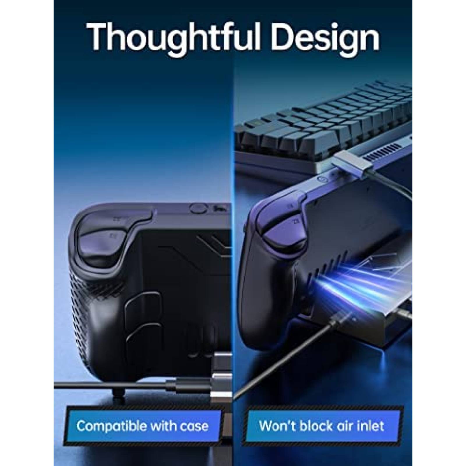 Docking Station UPTOHIGH Steam Deck Dock M.2 Caja SSD -G