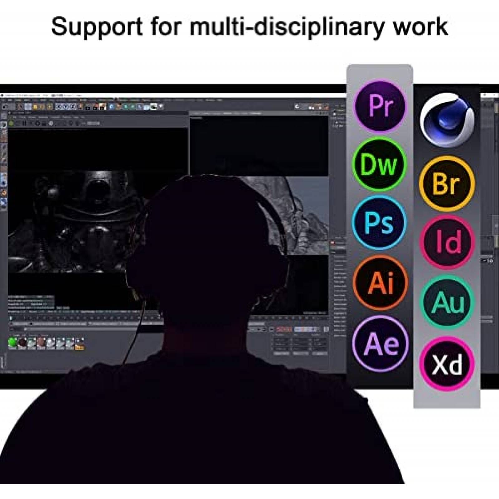 Tarjeta Grafica SHOWKINGS AMD Radeon RX 580 -Negro