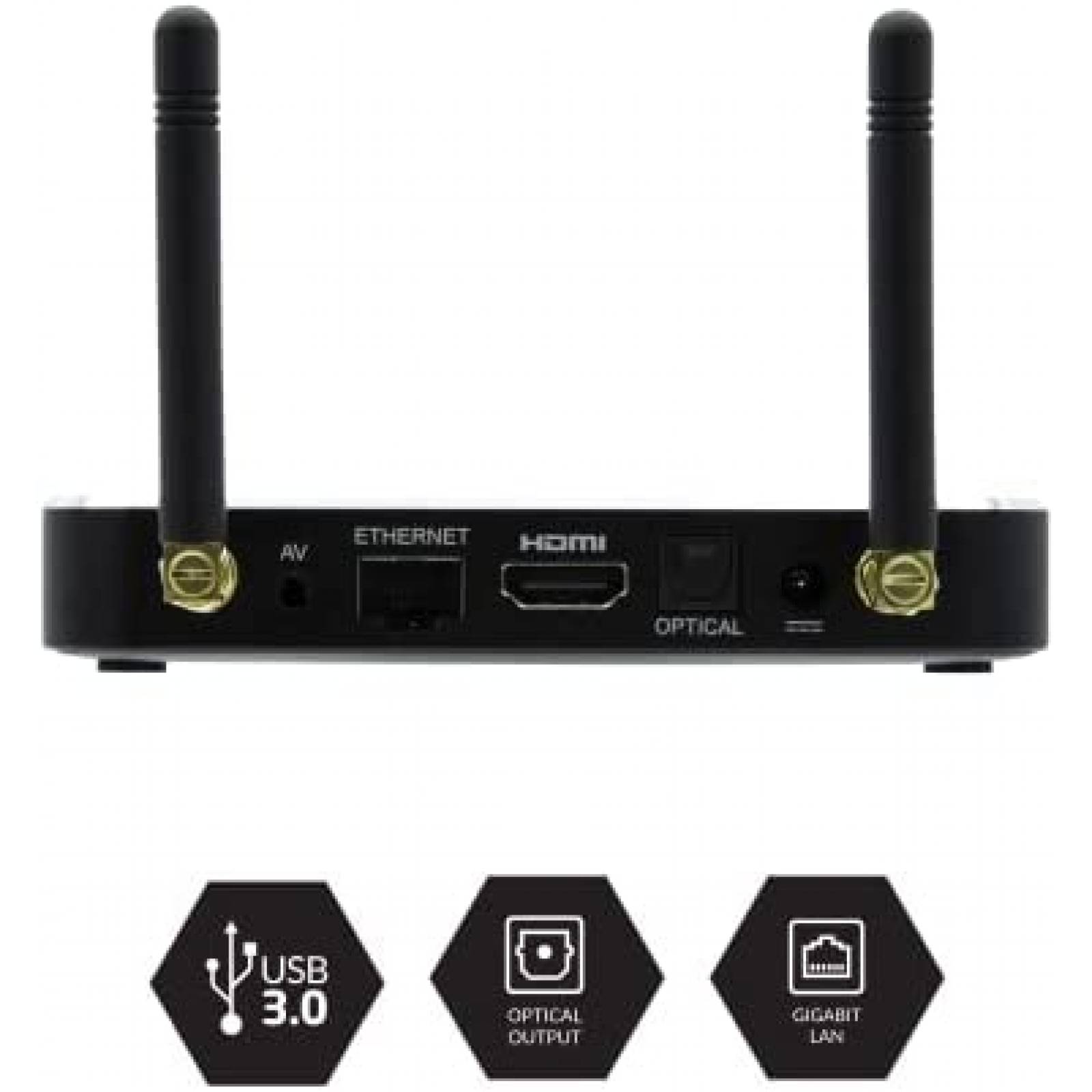 Caja De Juego Android Buzz TV 4K 4GB 128GB Almacenamiento