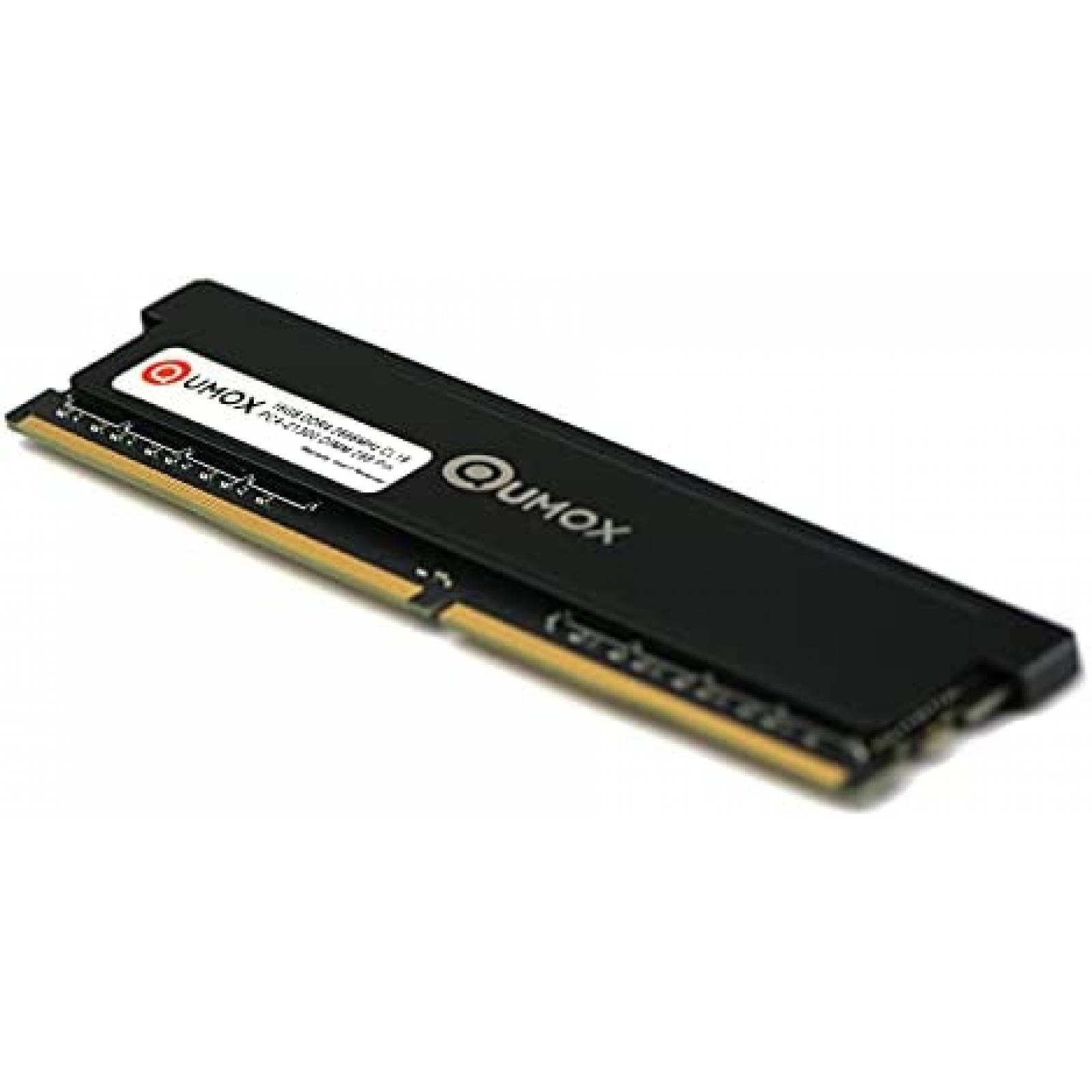 Kit de 2 Memorias RAM QUMOX 2X16GB DDR4 2666MHz -Negro
