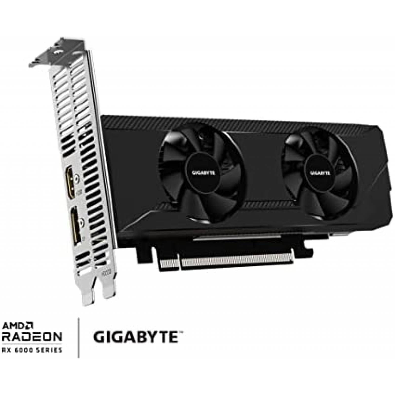 Tarjeta Grafica Gigabyte Radeon RX 6400 4GB GDDR6 -Negro