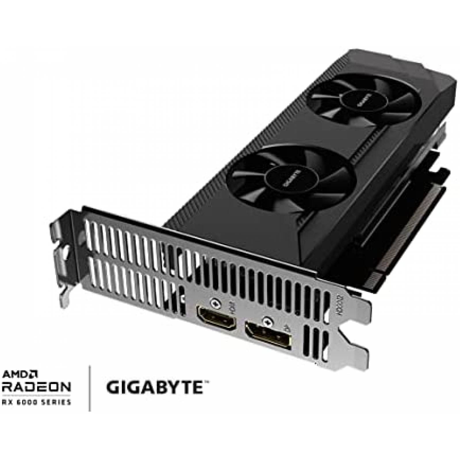 Tarjeta Grafica Gigabyte Radeon RX 6400 4GB GDDR6 -Negro