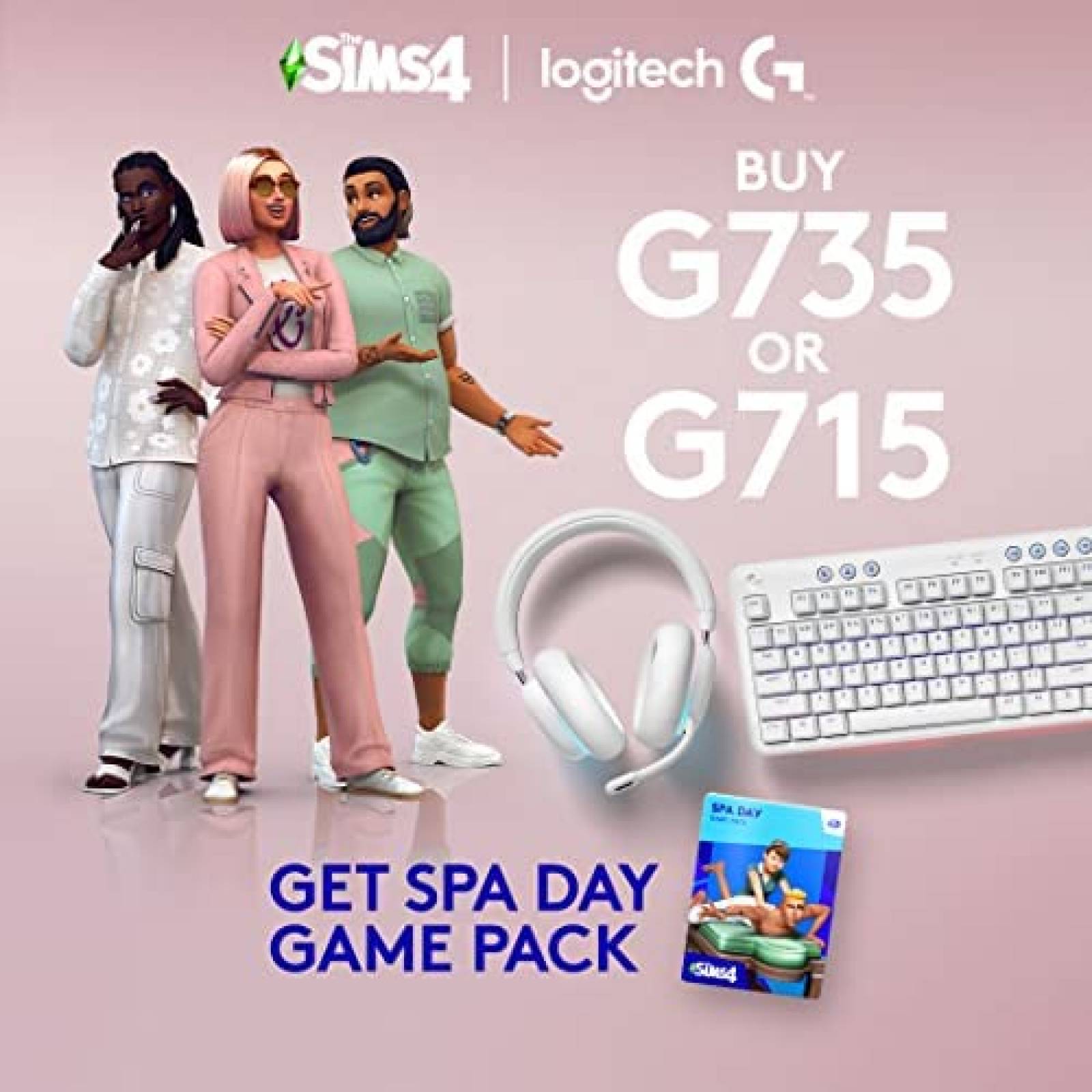 Teclado LOGITECH Mecanico Ergonomico Retroiluminado -Blanco