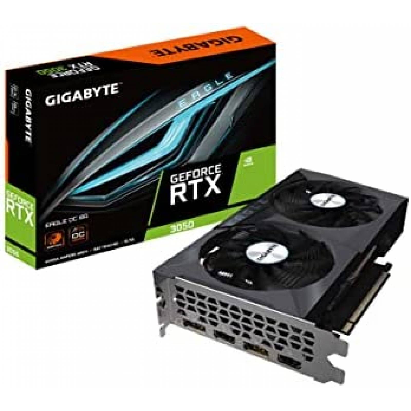 Tarjeta Grafica Gigabyte GeForce RTX 3050 8GB GDDR6 -Negro