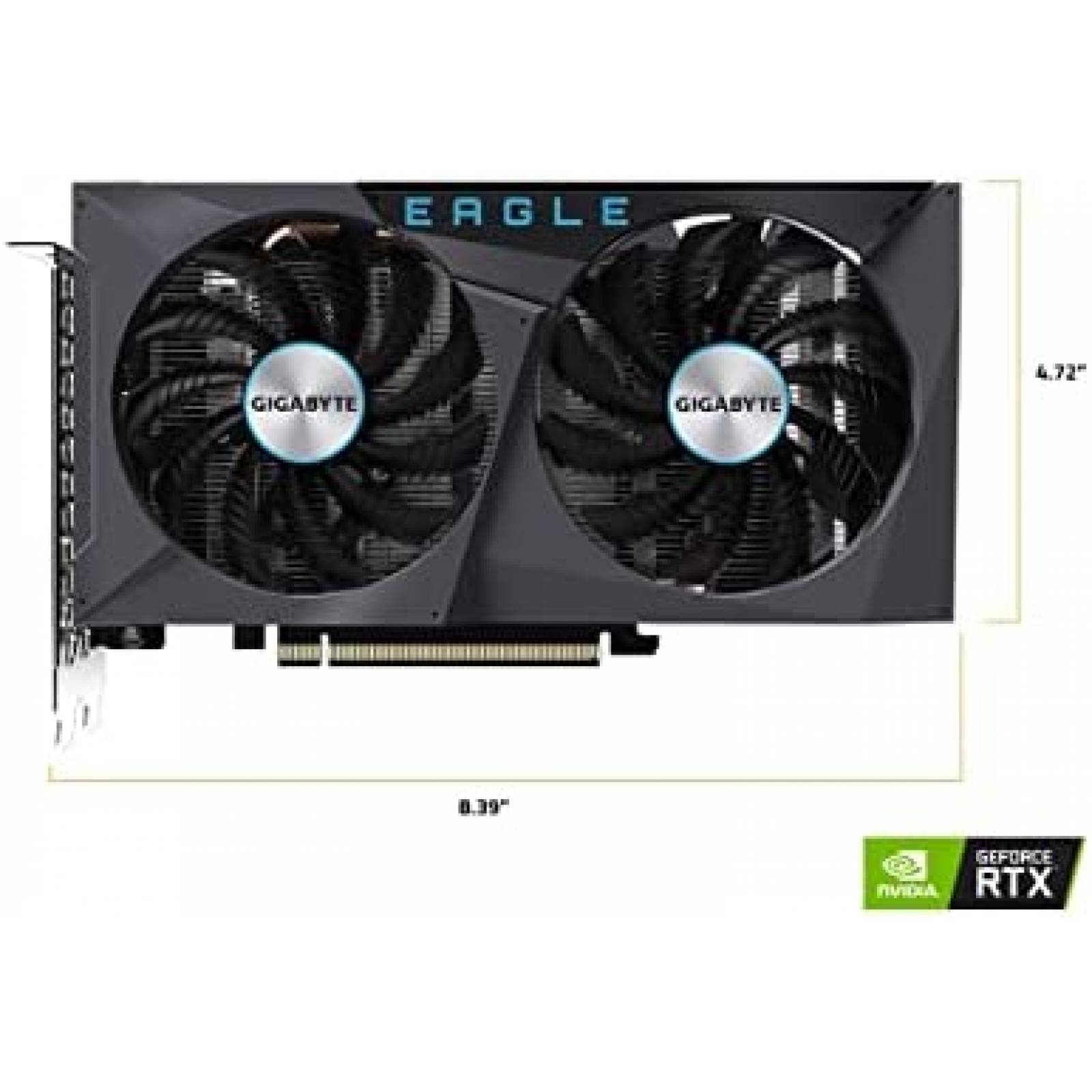 Tarjeta Grafica Gigabyte GeForce RTX 3050 8GB GDDR6 -Negro