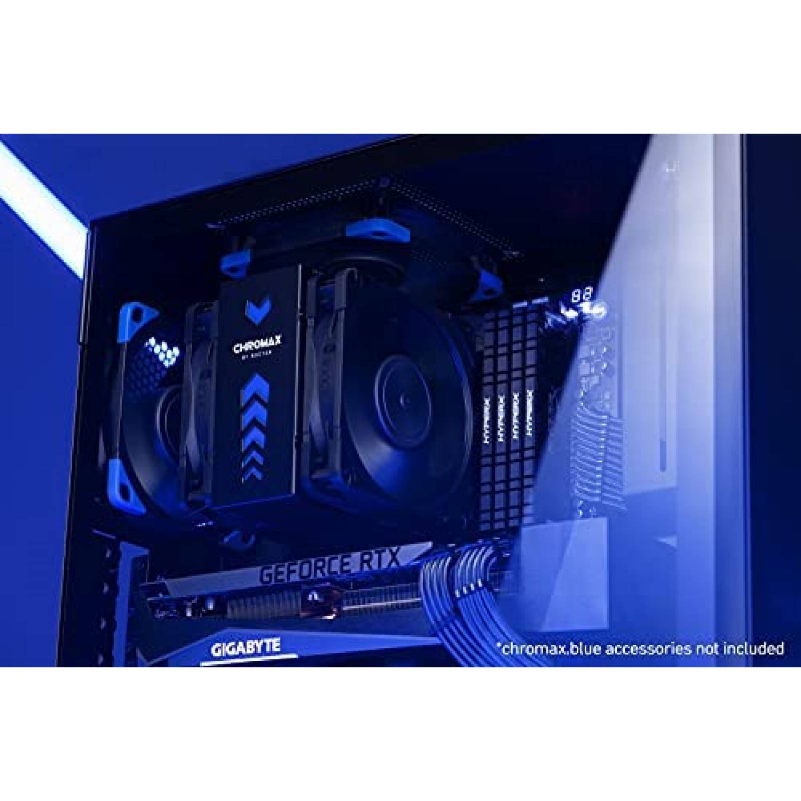 Ventilador de CPU Noctua de Torre unica de 120mm -Negro