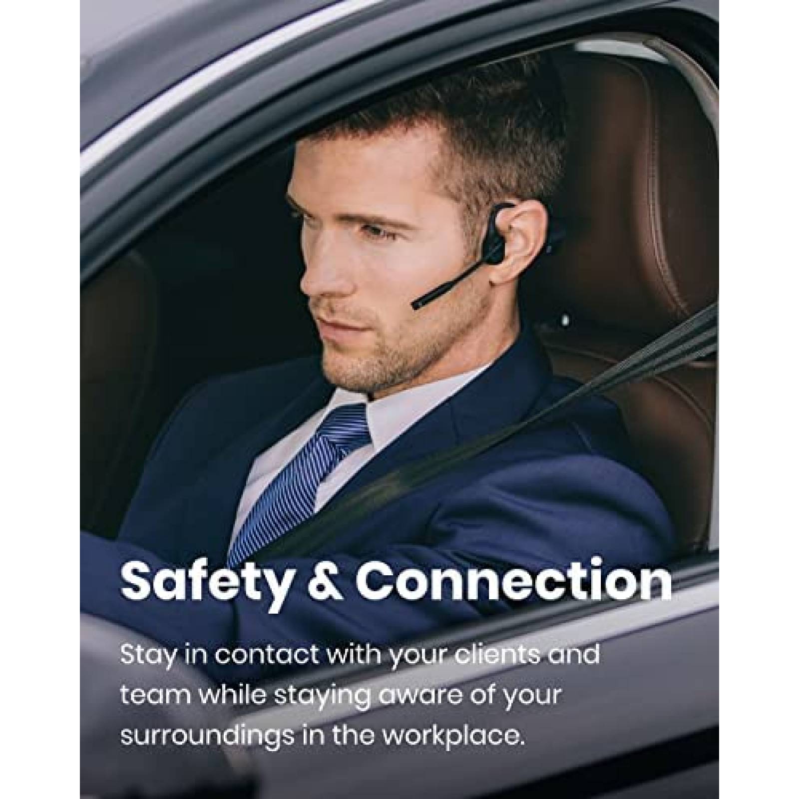 Auriculares Inalambricos AFTERSHOKZ Cancelacion Ruido Negro
