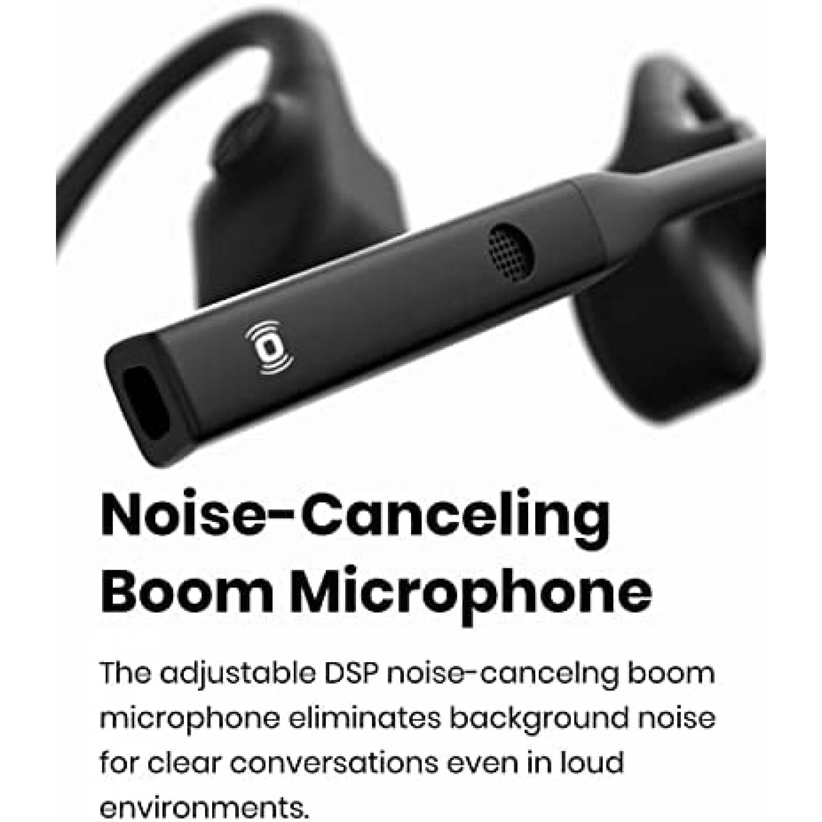 Auriculares Inalambricos AFTERSHOKZ Cancelacion Ruido Negro
