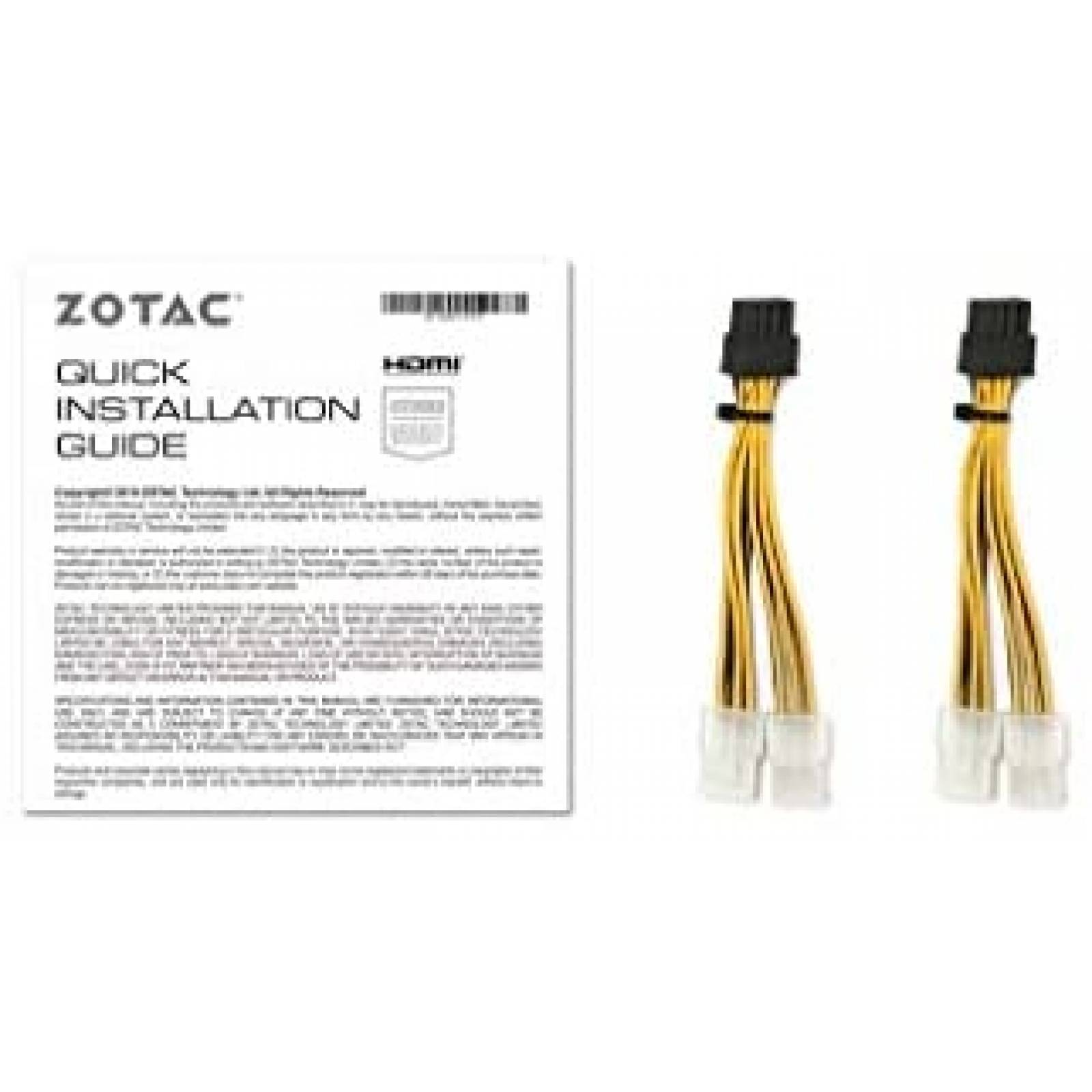 Tarjeta Grafica ZOTAC GeForce RTX 3070 Ti 8GB GDDR6X -Negro