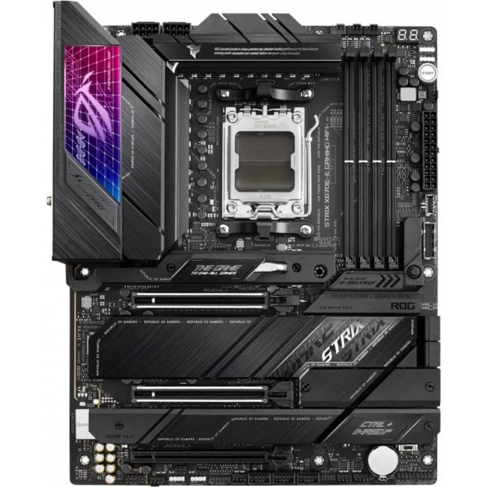 Tarjeta Madre Gamer ASUS ROG Strix X670E-E Ryzen 7000 ATX