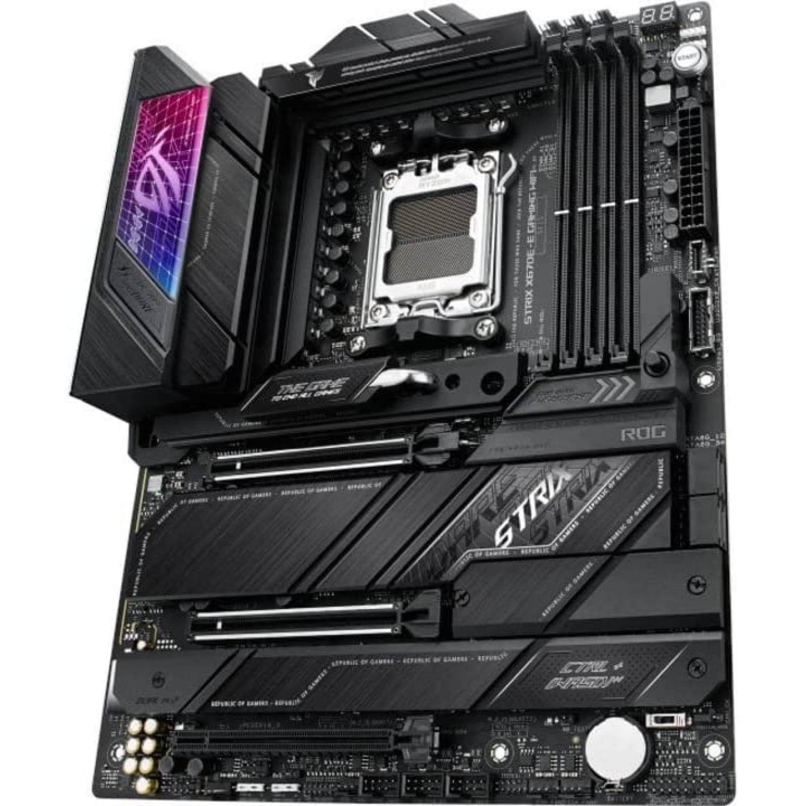 Tarjeta Madre Gamer ASUS ROG Strix X670E-E Ryzen 7000 ATX