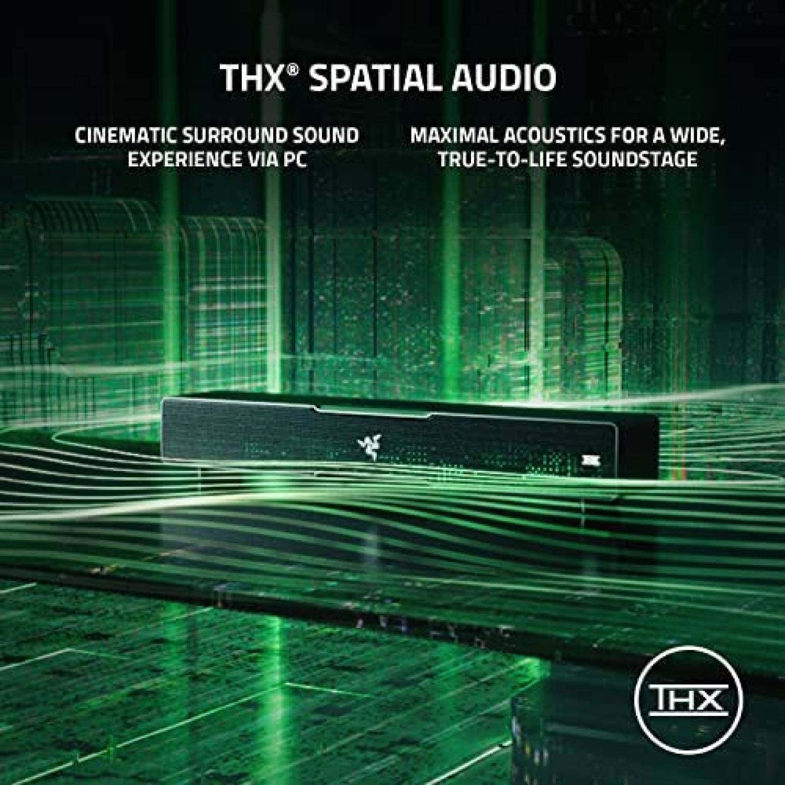 Barra de Sonido Gaming Razer Leviathan V2 + Subwoofer -RGB