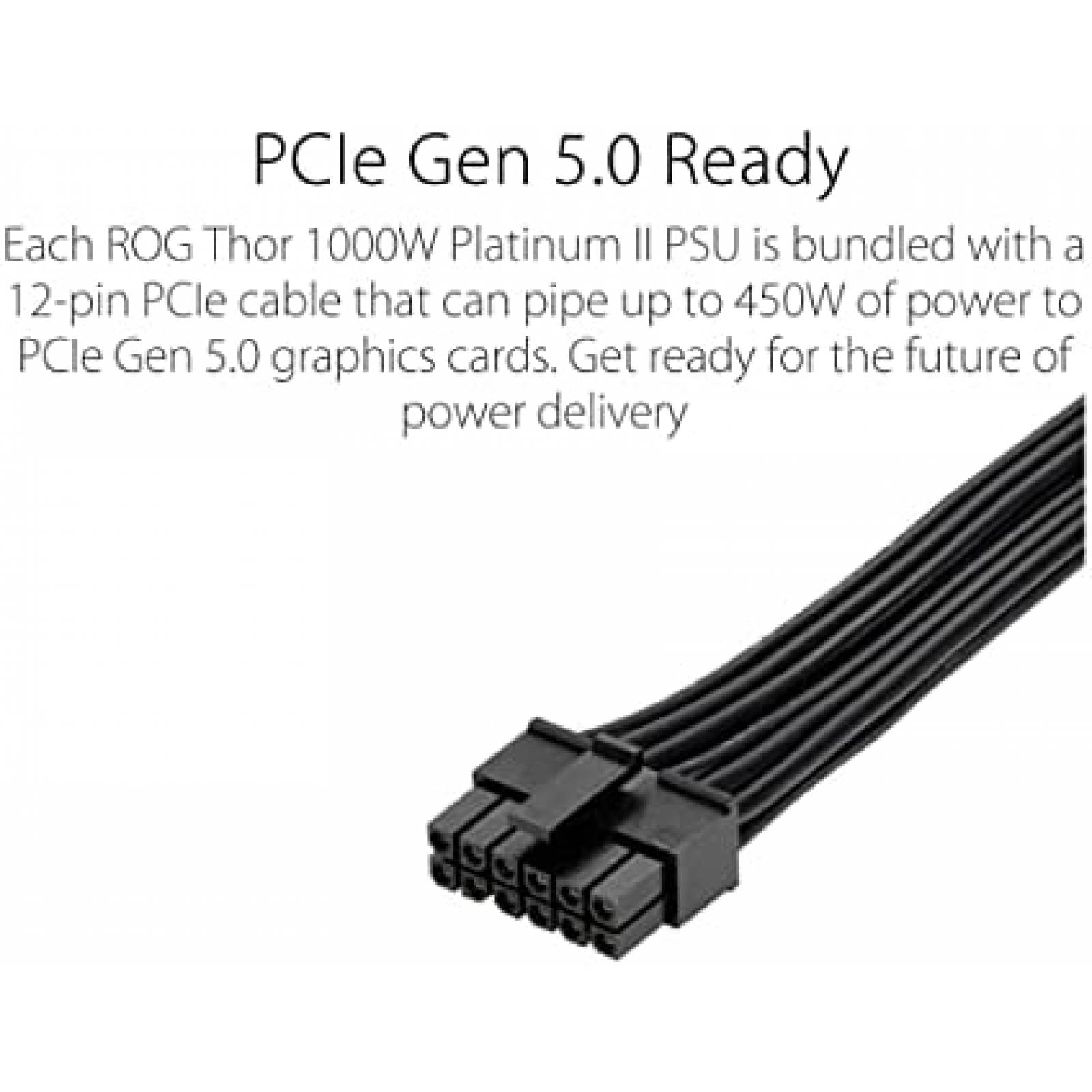 Ventilador de CPU ASUS 1000W OLED 135mm 0dB Mode -Plata