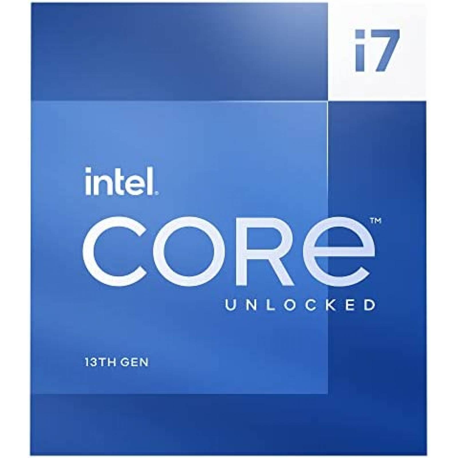 Procesador Intel Core i7-13700K de 16 Nucleos -Azul