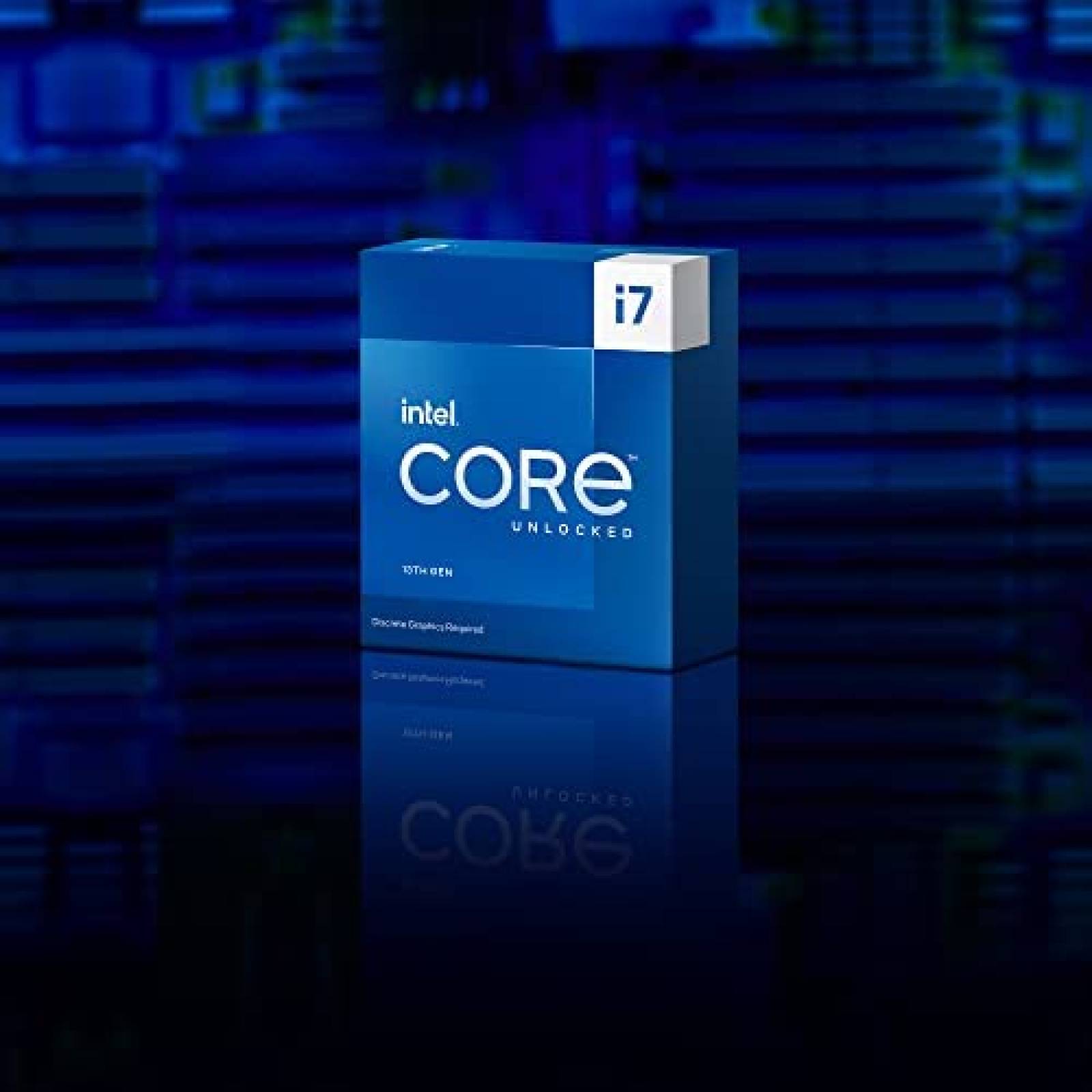 Procesador de CPU Intel Core i7-13700KF Hasta 5,8 GHz -Azul