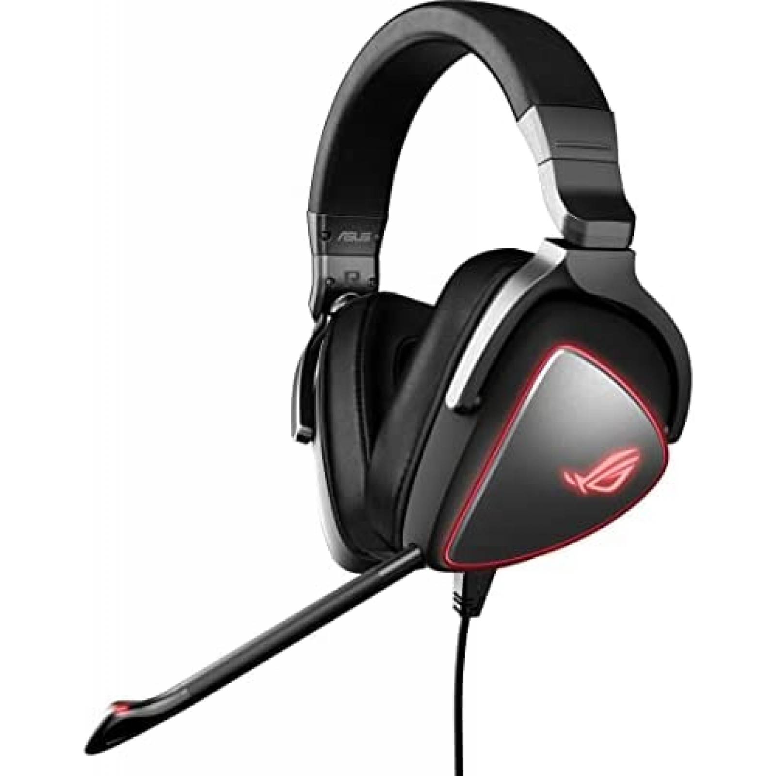 Headset Gamer ASUS Cancelacion de Ruido LED -Negro