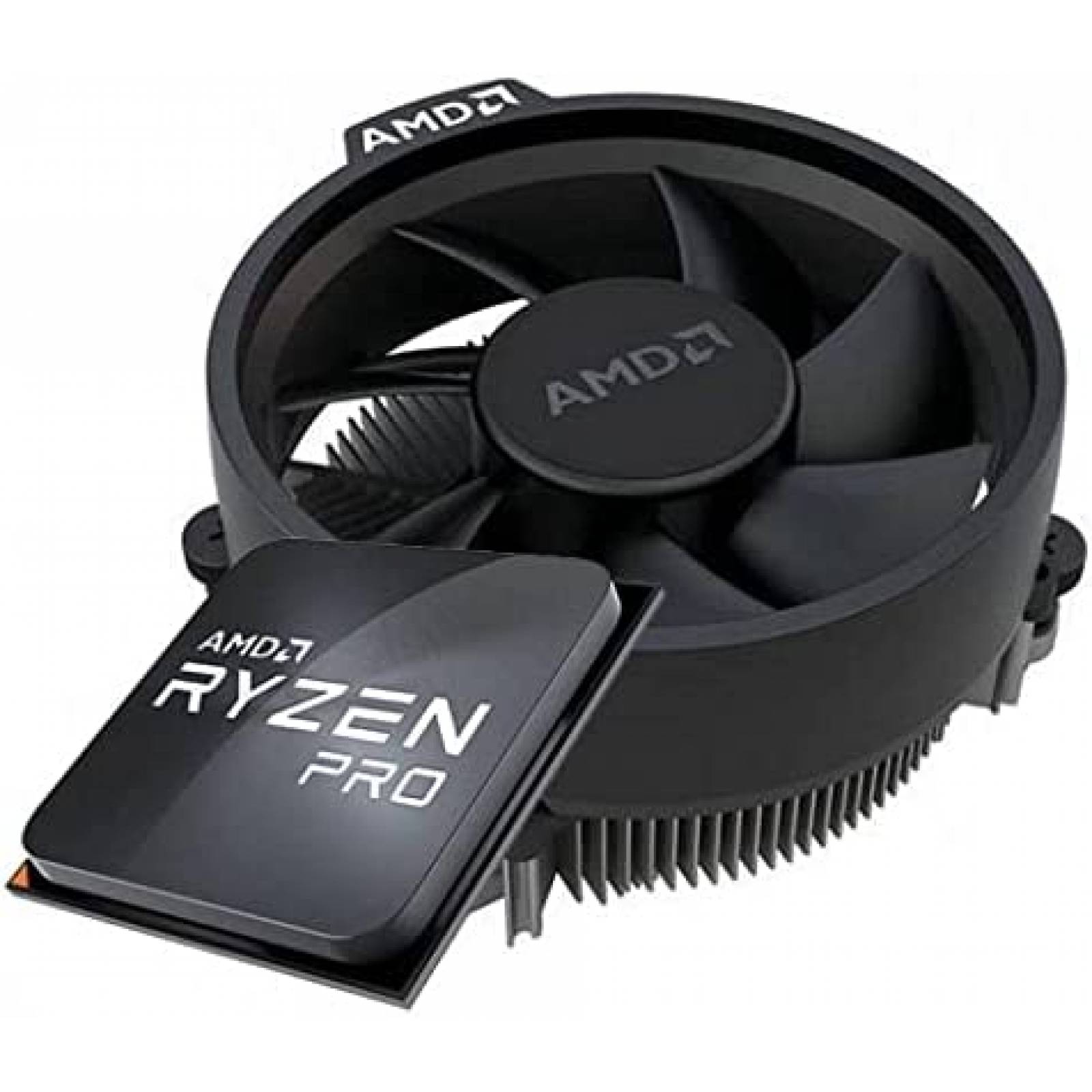 Procesador de CPU AMD Ryzen 3 PRO 4350G 4 Core -Negro