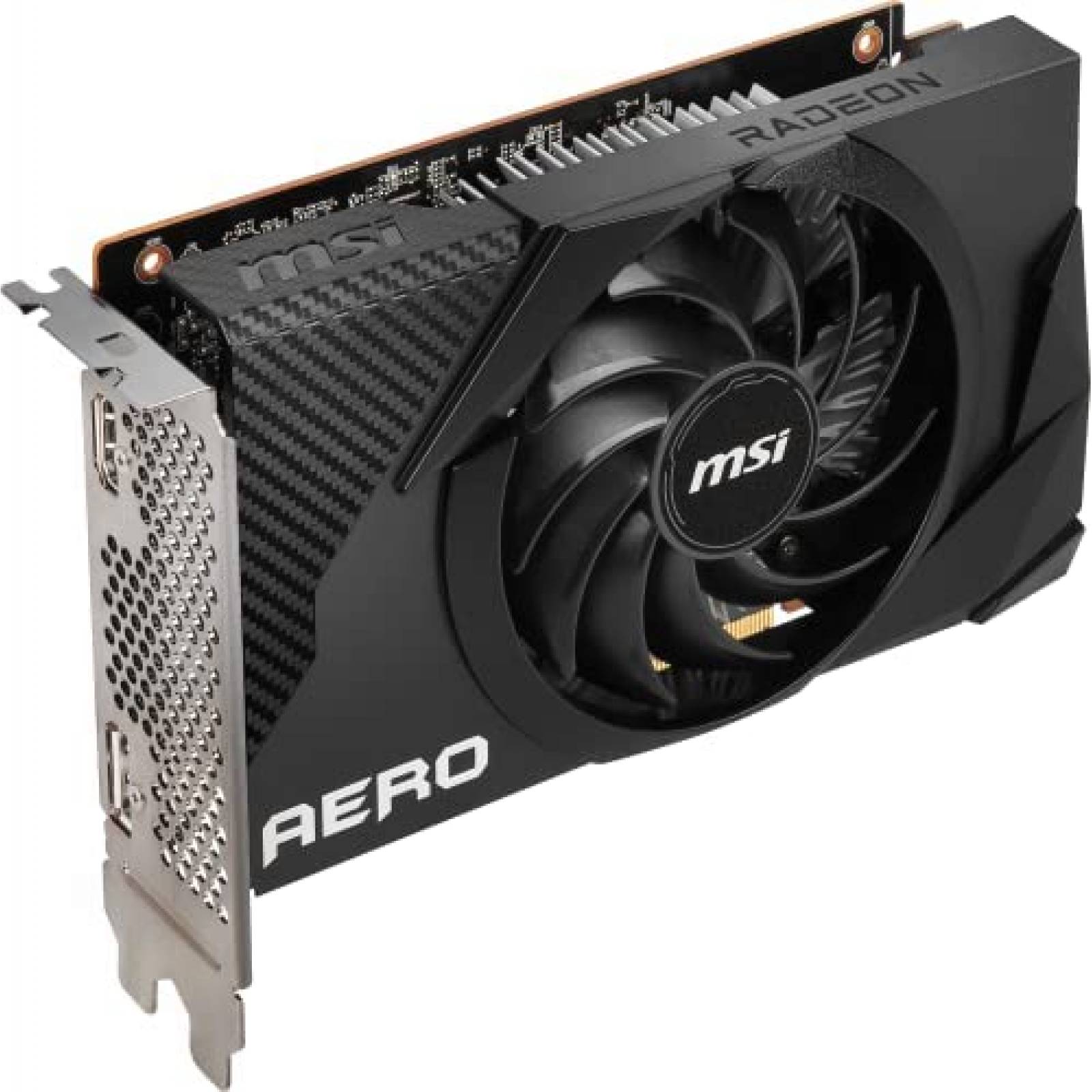 Tarjeta Grafica MSI AMD Radeon RX 6400 4GB GDDR6 -Negro
