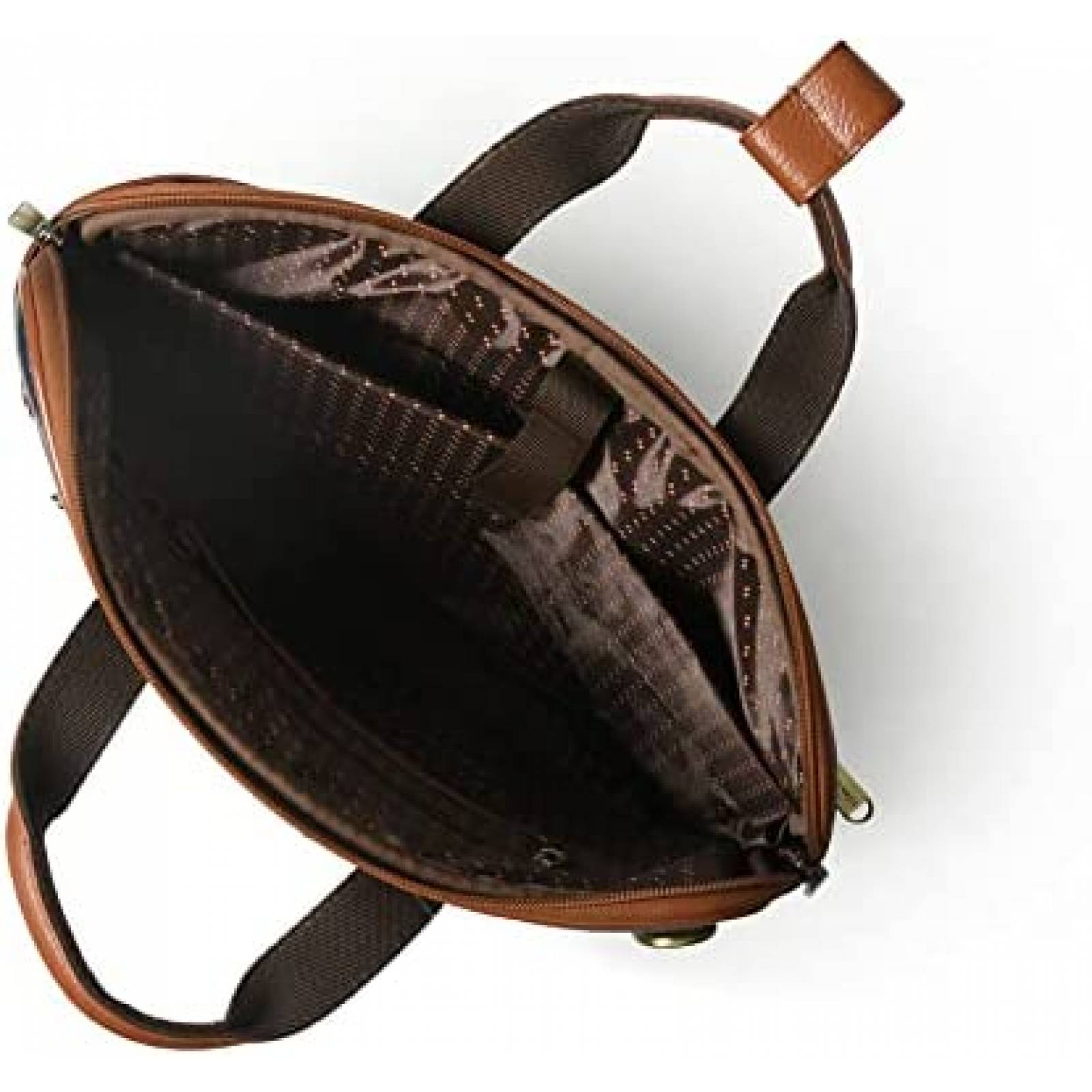 Maletin ADYAN De Cuero Para Hombre y Mujer De Viaje -Azul