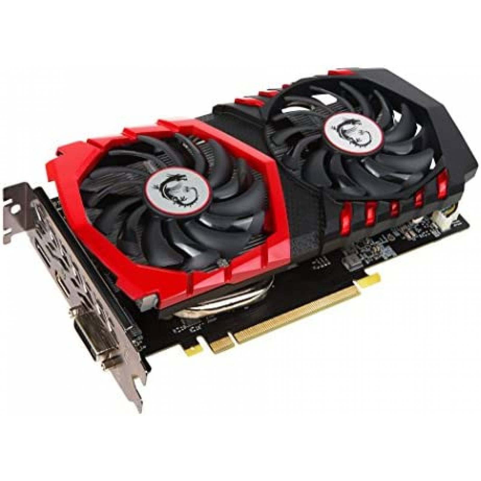 Tarjeta de Video MSI GeForce GTX 1050Ti 4GB GDDR5 3.0 -Rojo
