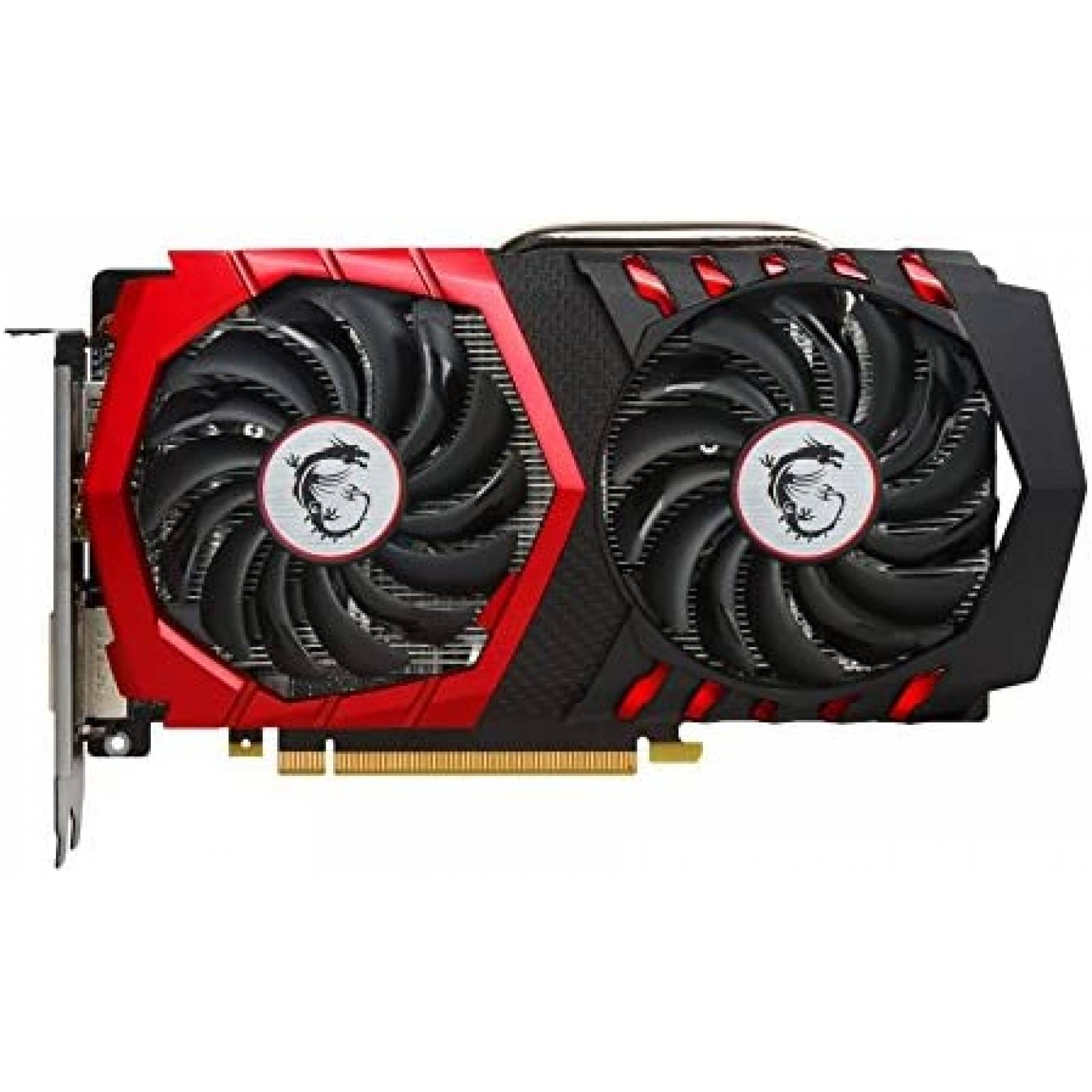 Tarjeta de Video MSI GeForce GTX 1050Ti 4GB GDDR5 3.0 -Rojo