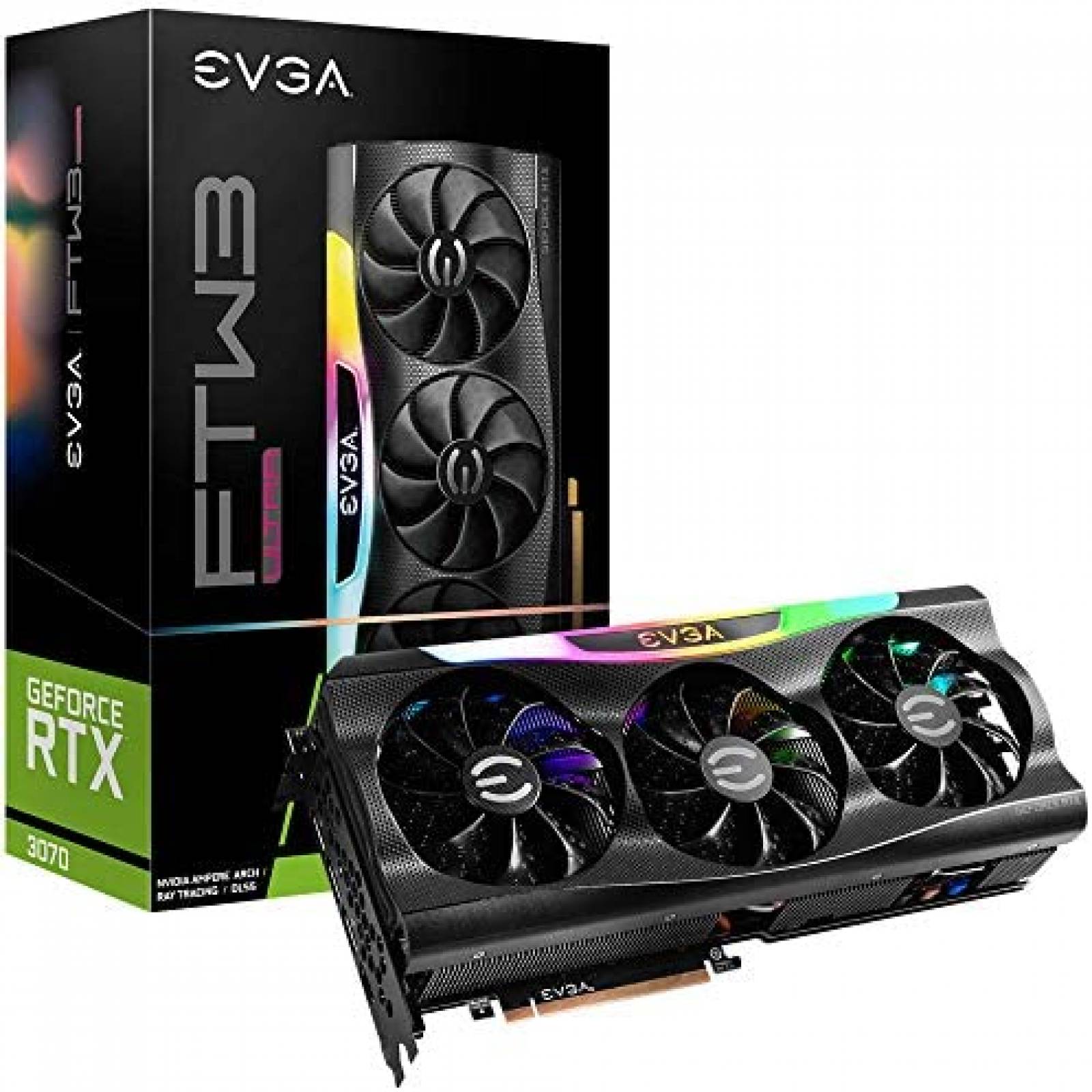 Tarjeta Grafica EVGA NVIDIA GeForce RTX 3070 8GB GDDR6