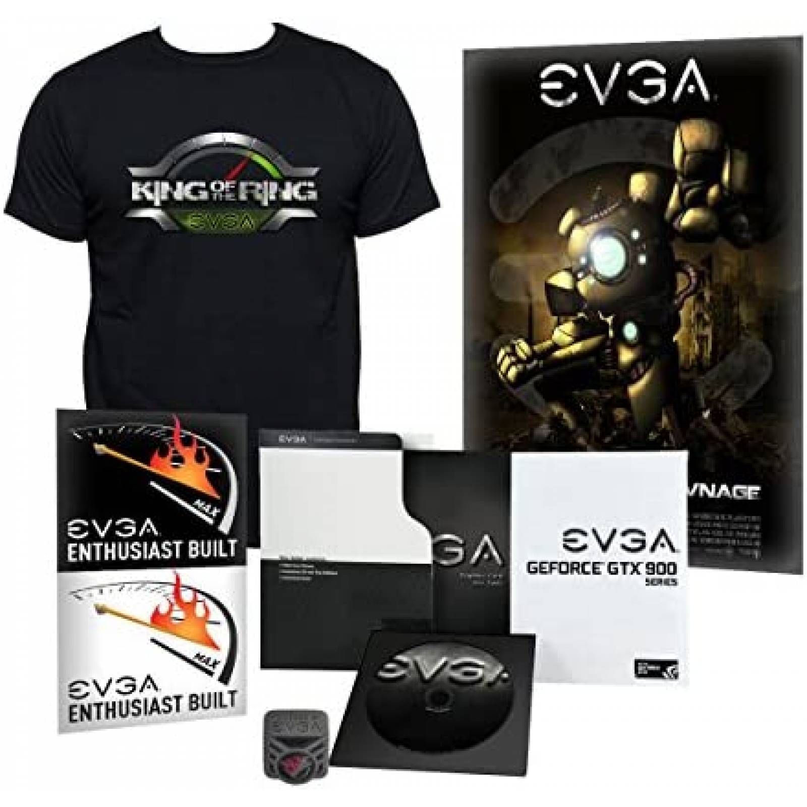 Tarjeta Grafica EVGA GeForce GTX 980 Ti 6GB K|NGP|N -Negro